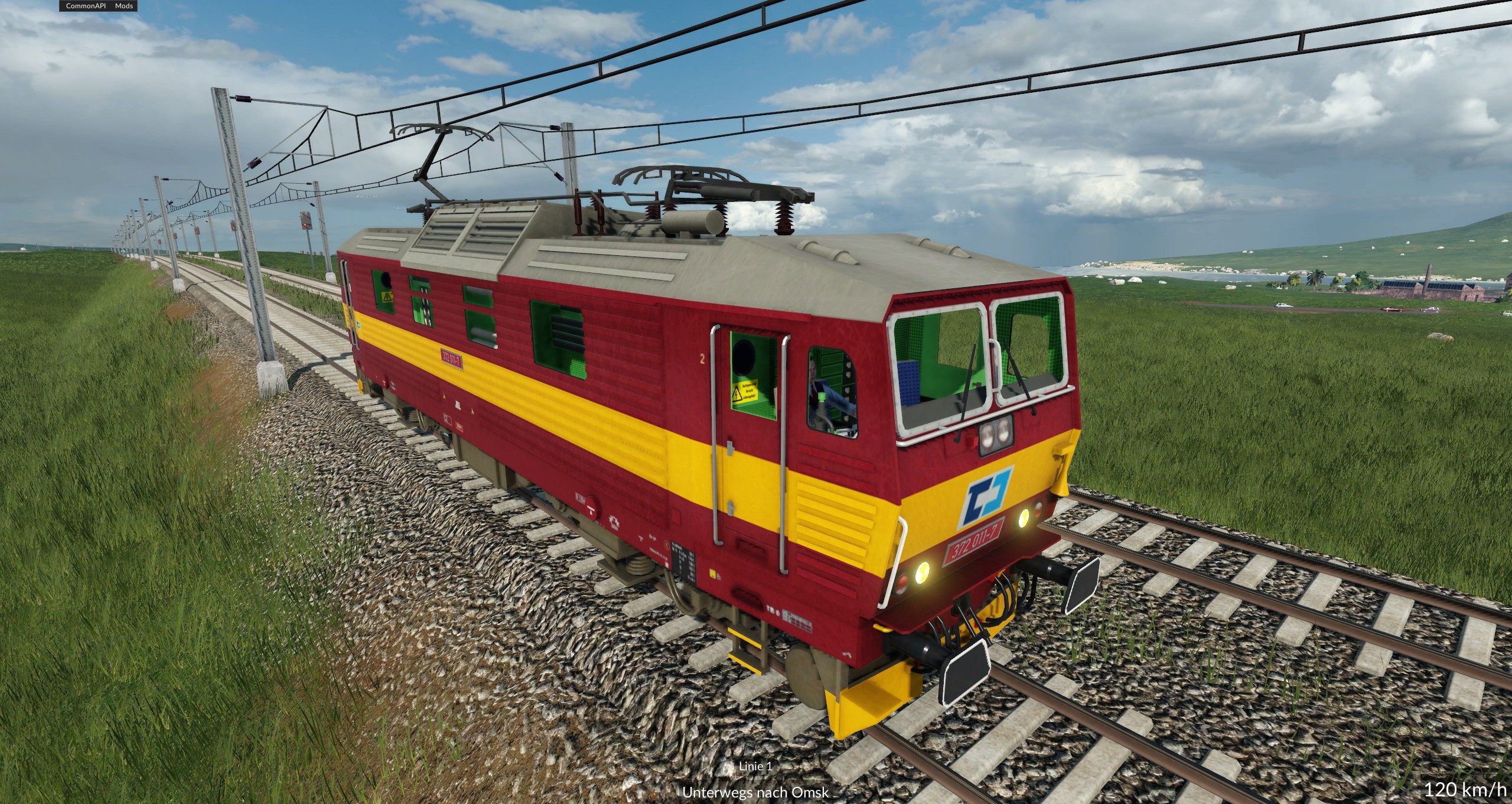 CD Cargo 372 Rot-Gelb
