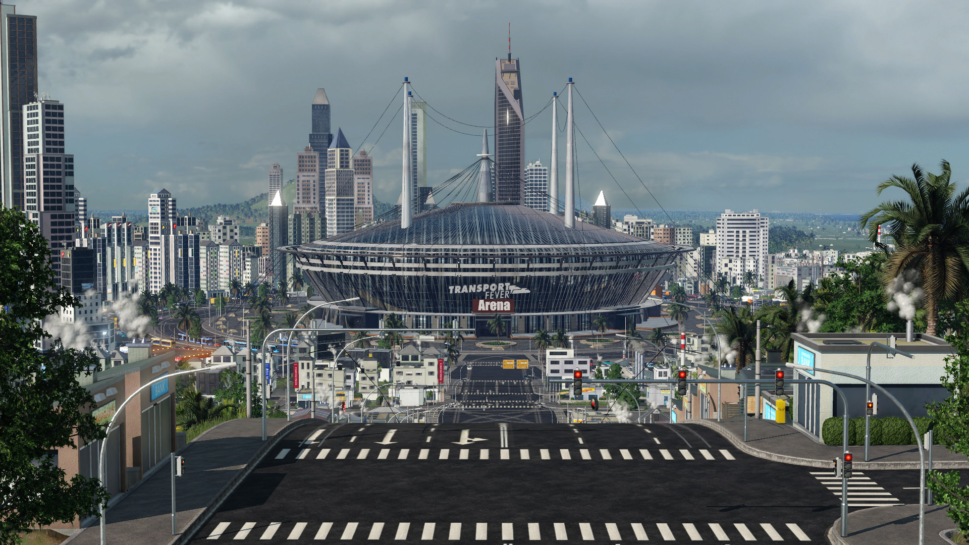 Blick auf die Stadt