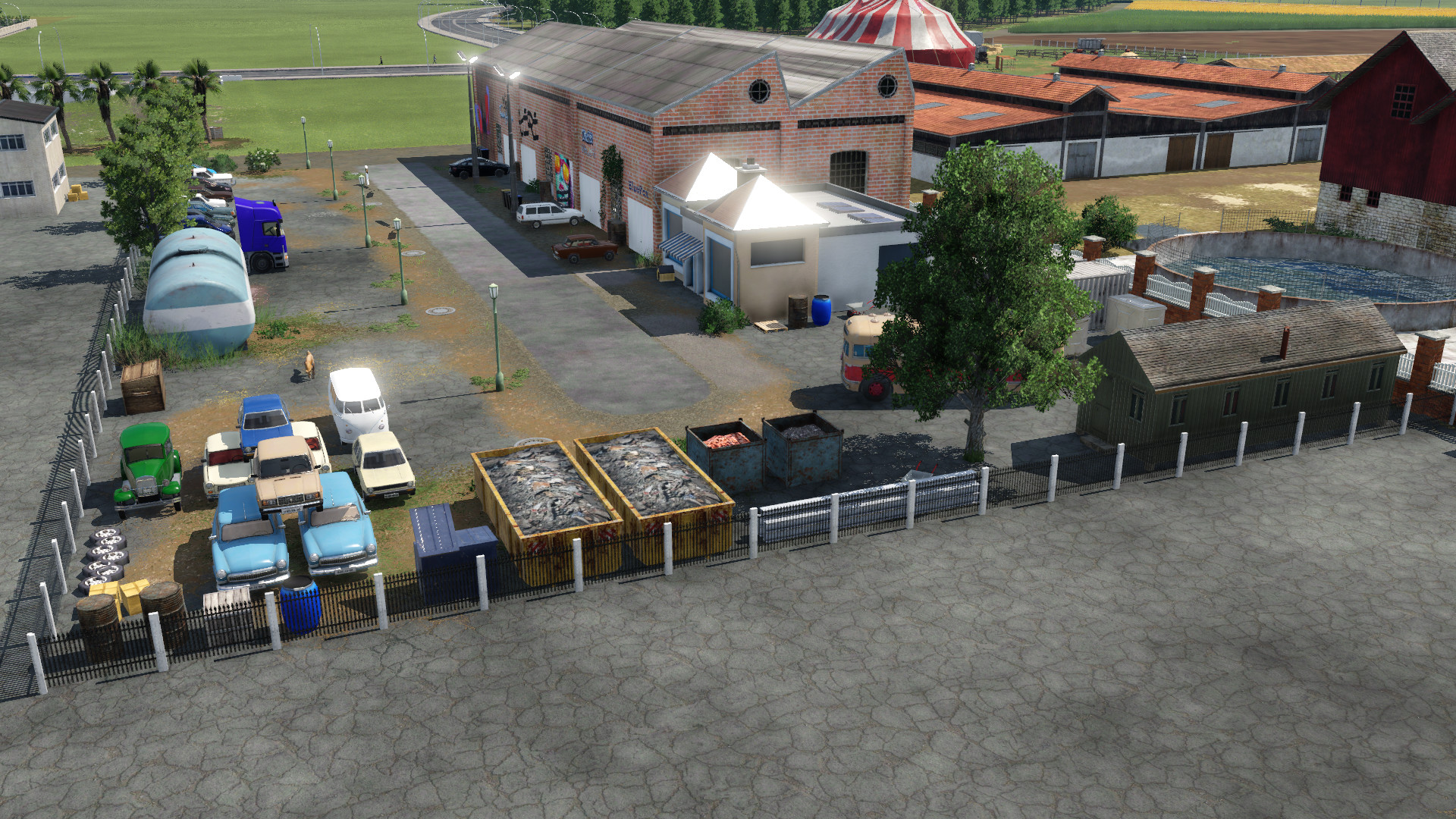 Autowerkstatt/Schrottplatz