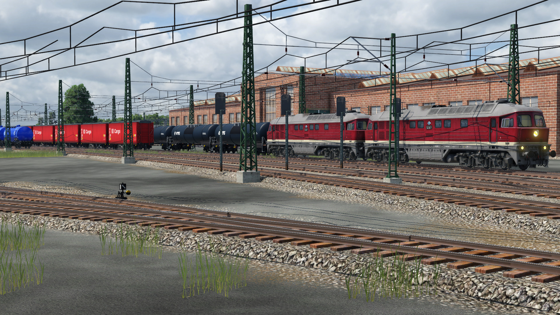 Hafen - WIP - Abstellgleise im Idustriegebiet