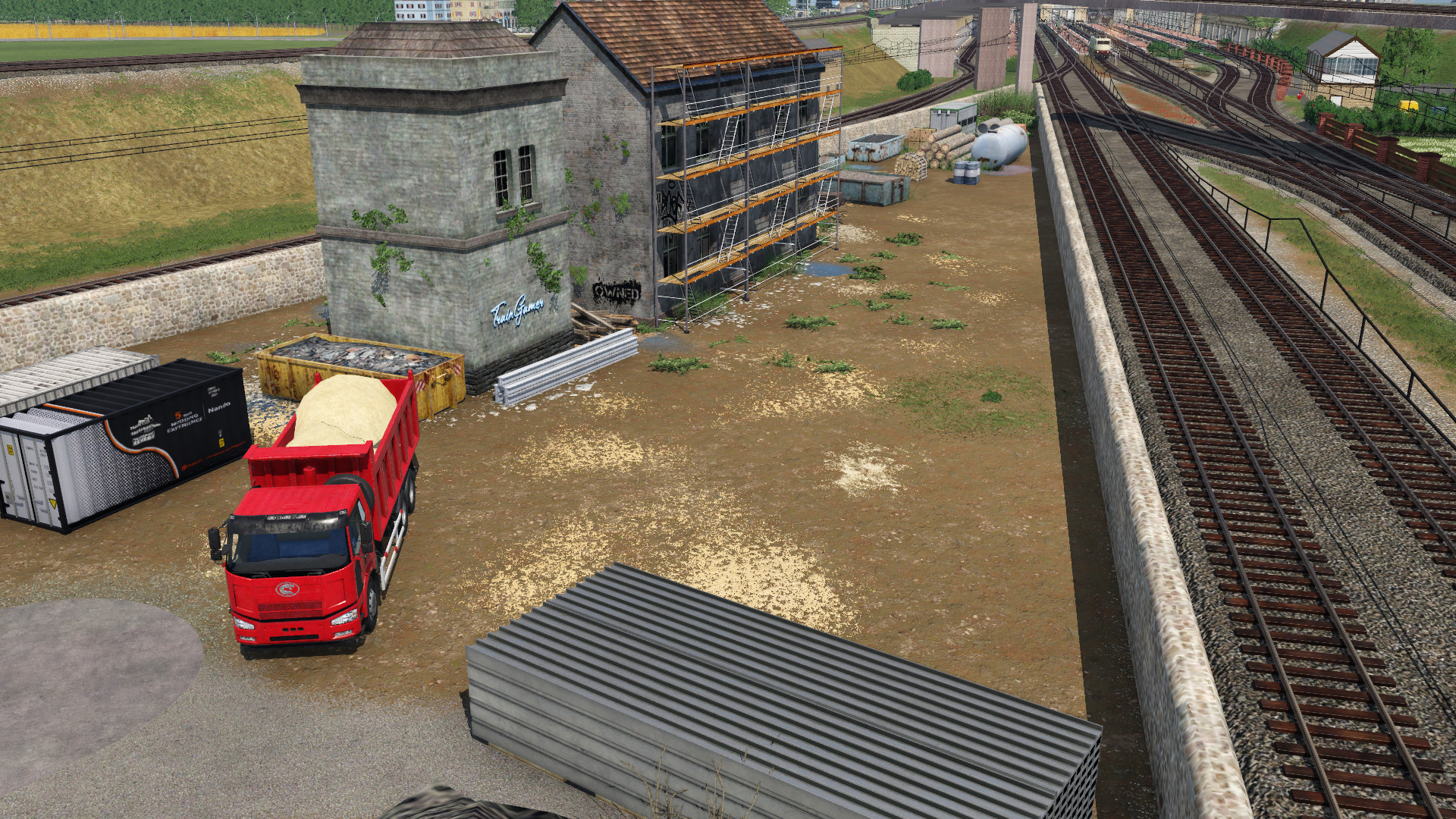 Kleine Industrie Ecke
