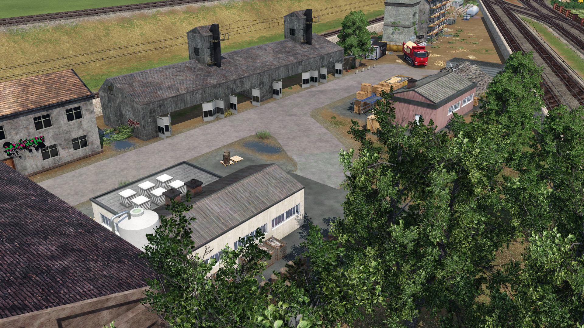Kleine Industrie Ecke