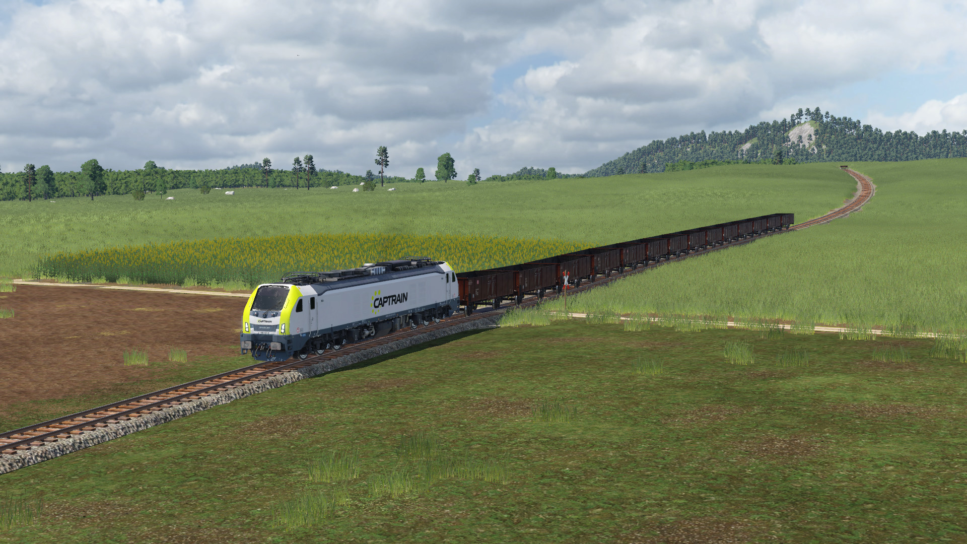 Captrains Eurodual erste Fahrt