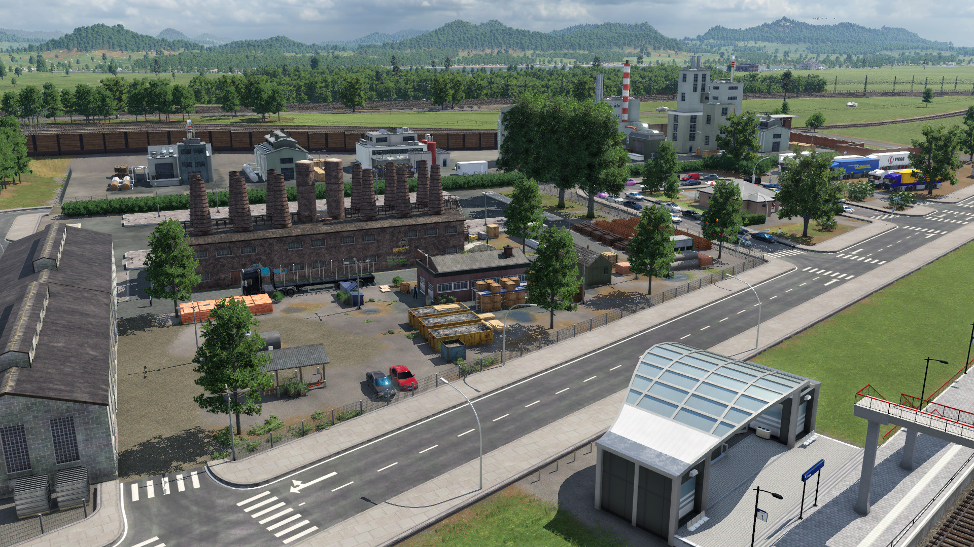 Industrie Ortschaft