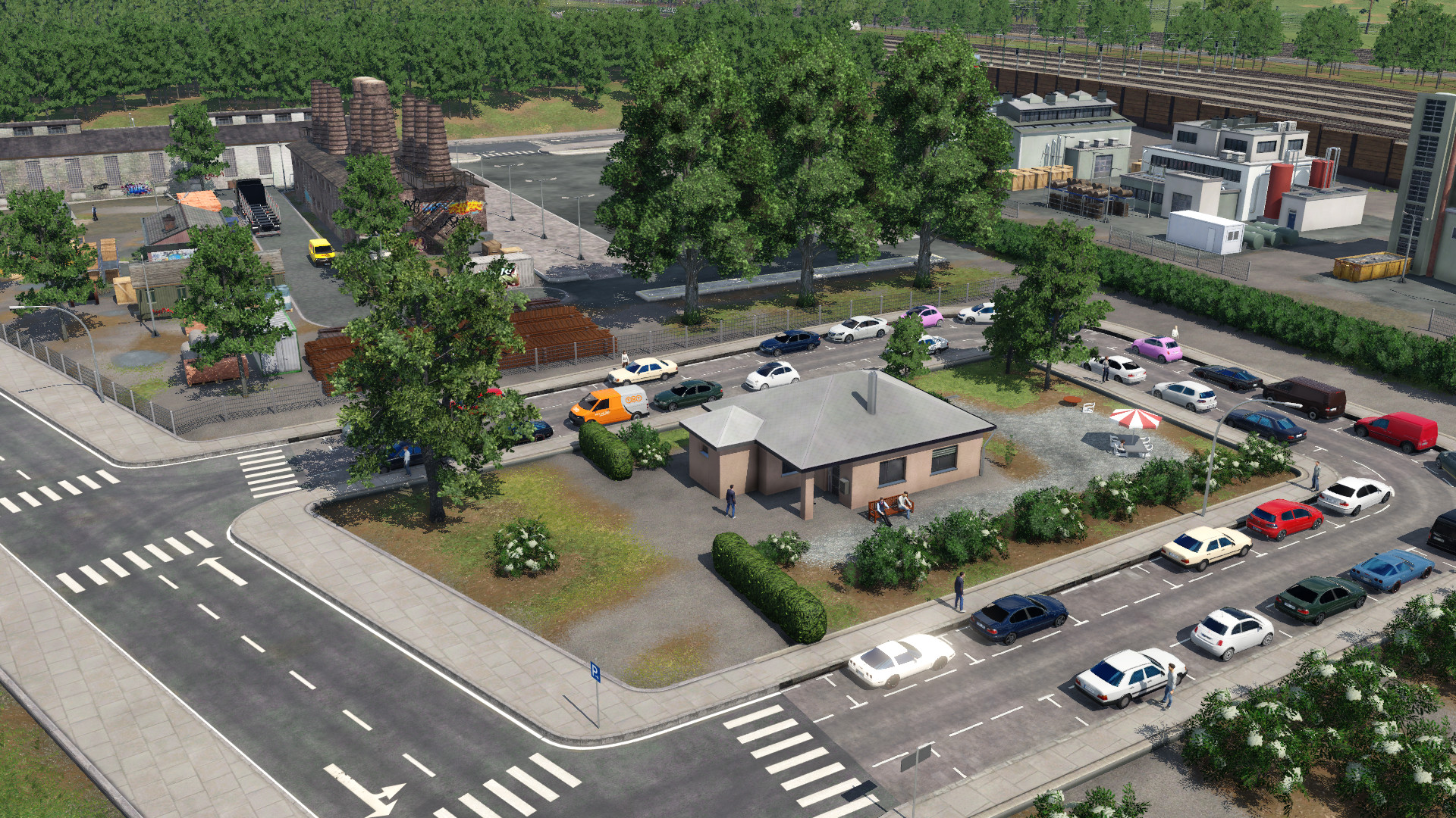 Industrie Ortschaft