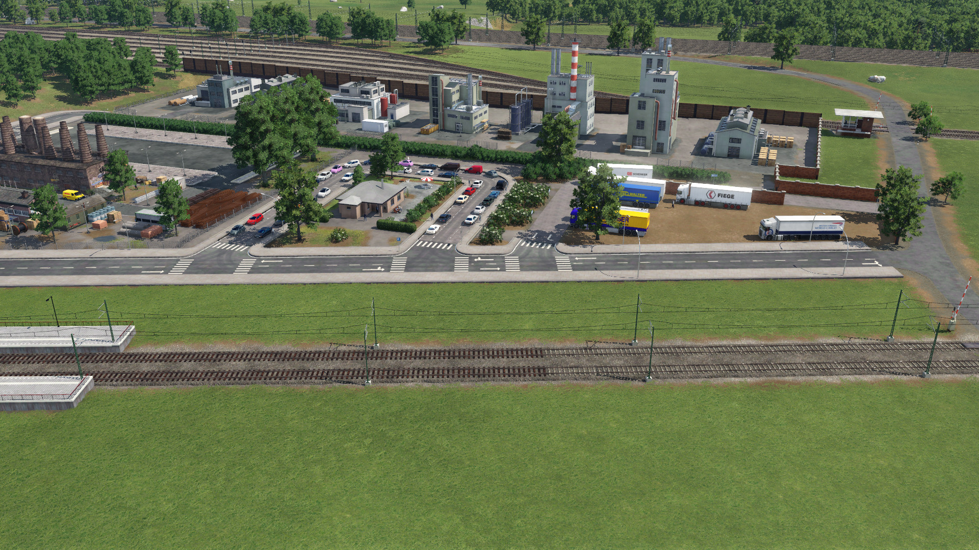 Industrie Ortschaft