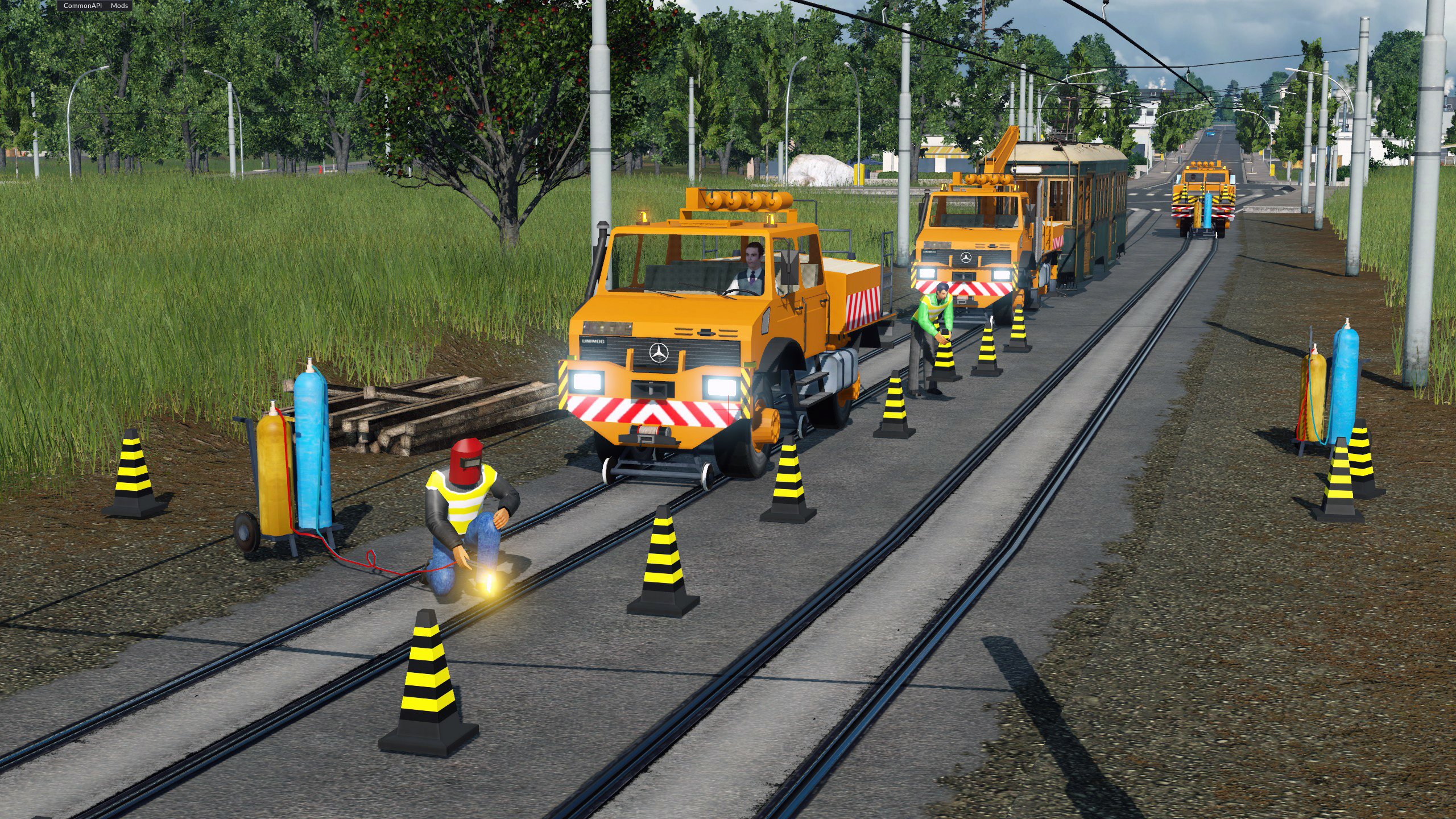 Tramway construction