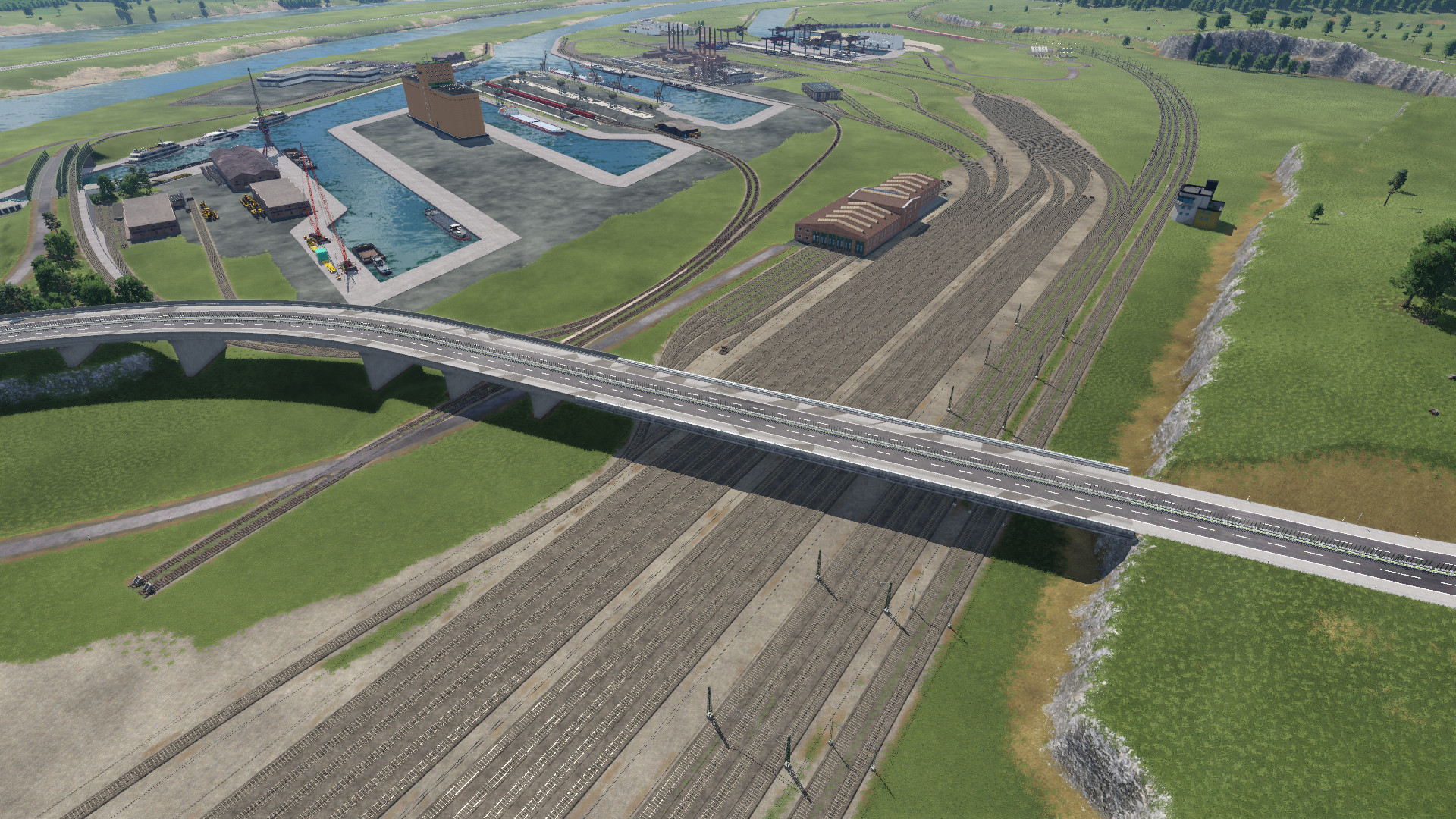 Güter- und Umschlagbahnhof