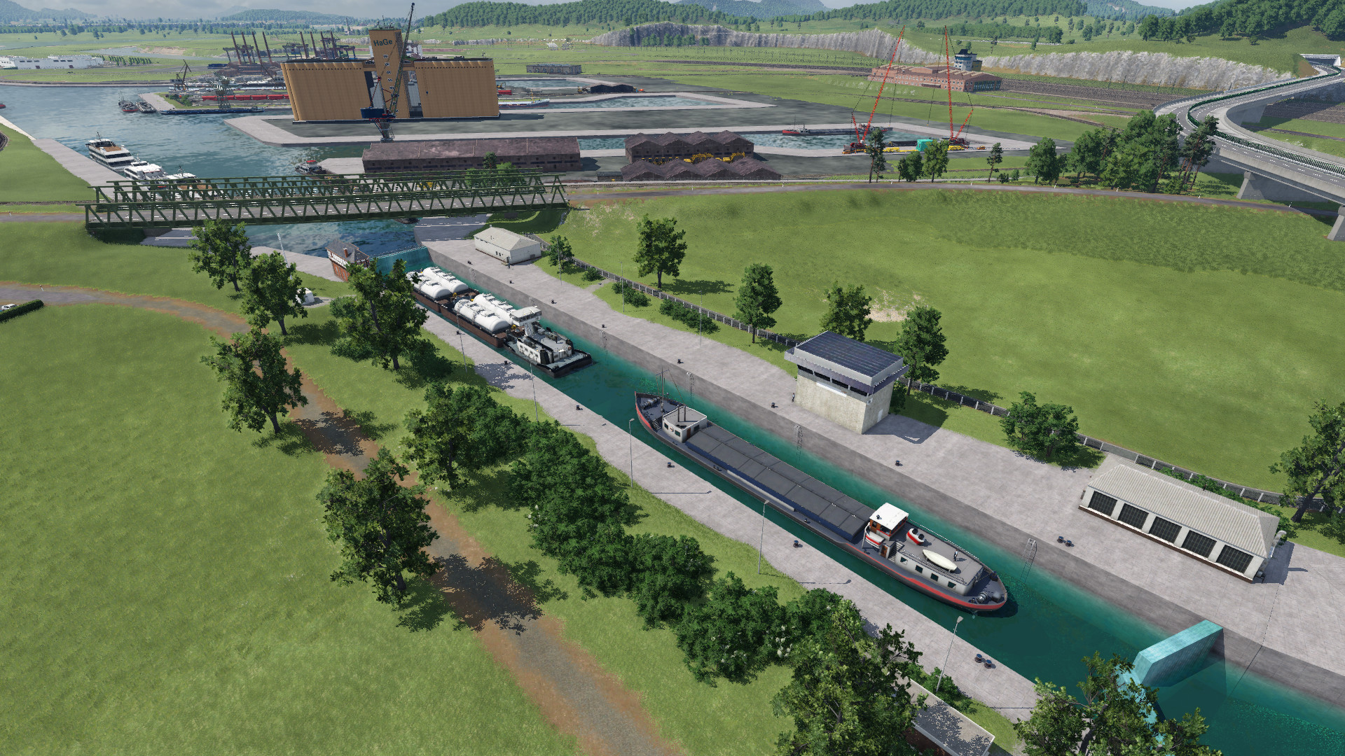 Schleusenverkehr