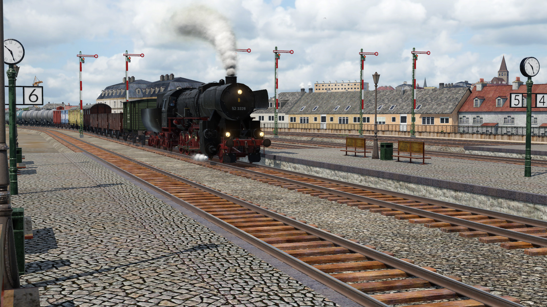 BR52 Einfahrt MG HBF