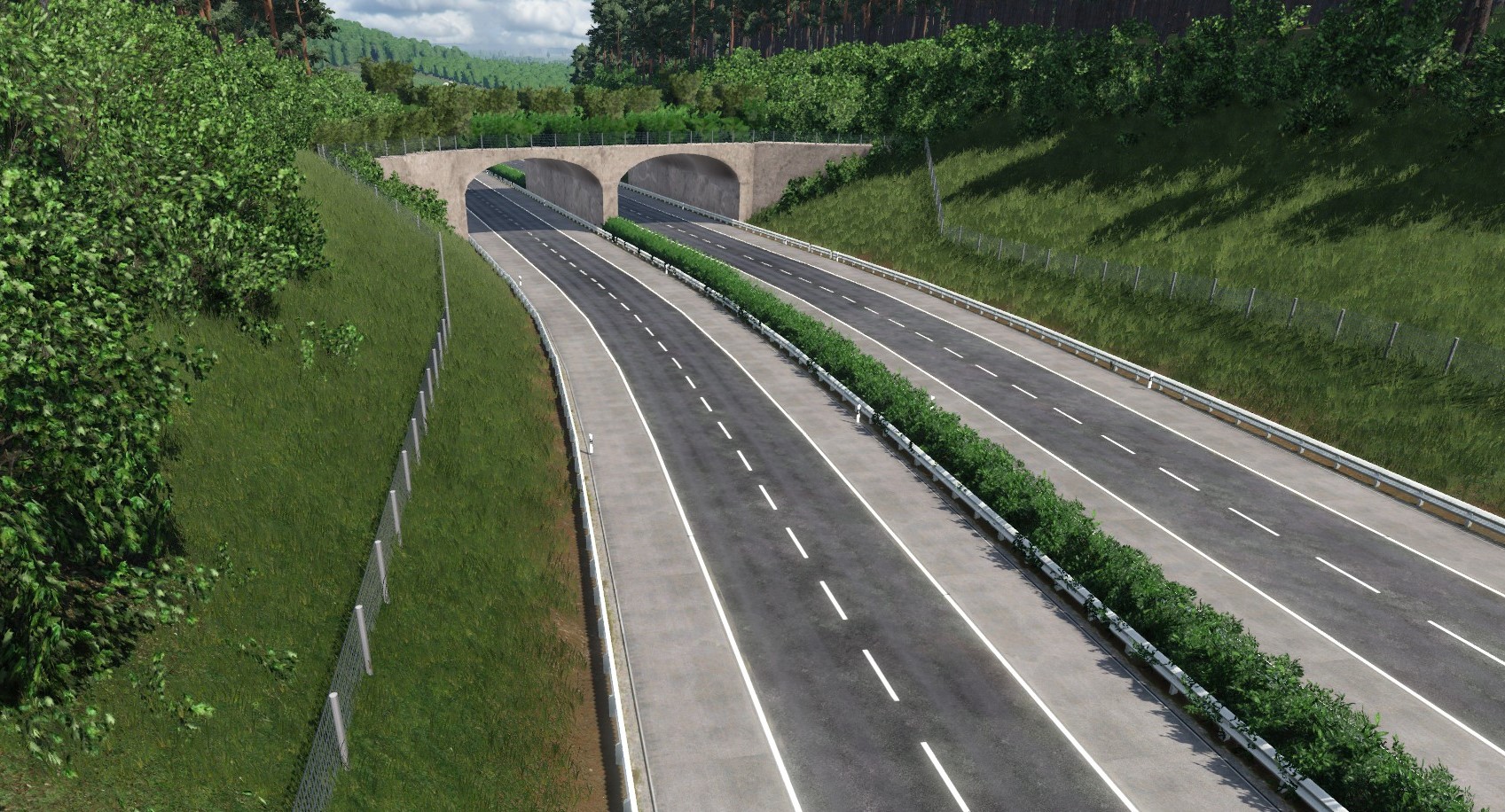 ich wollt schon immer mal ne "grüne Brücke" bauen.....und ich bin ganz zufrieden