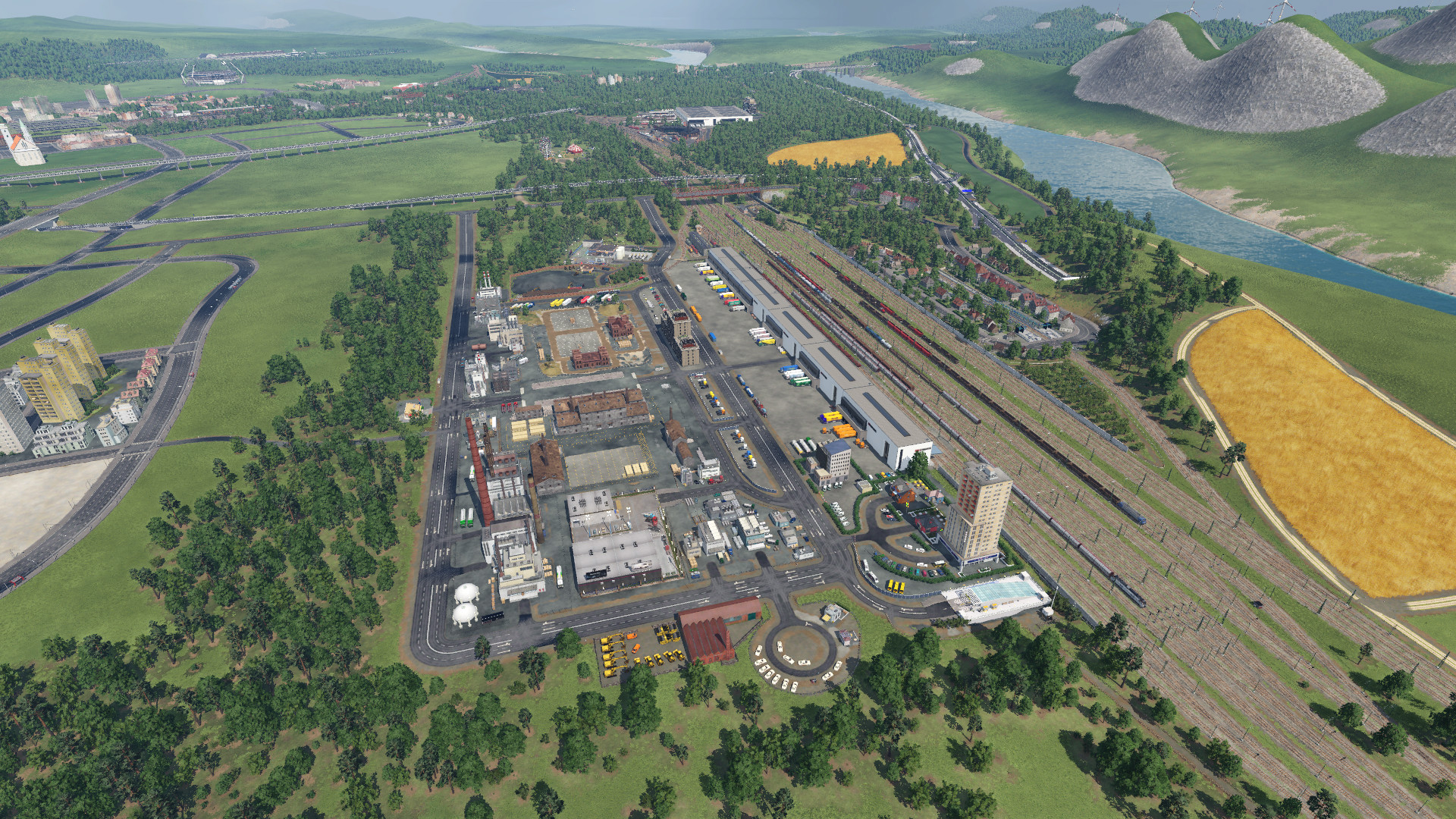 kleines Industriegebiet
