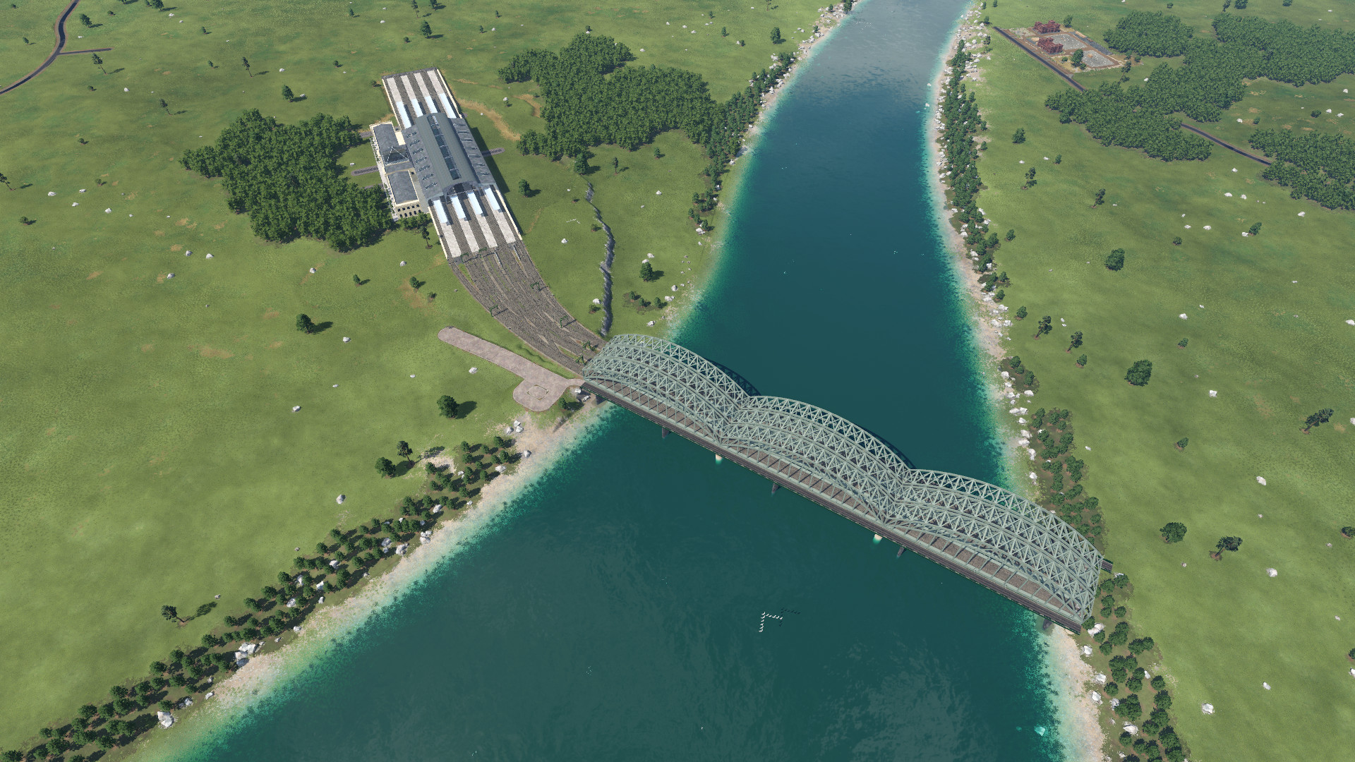 Spontan mal die Hohenzoller brücke nach gebaut