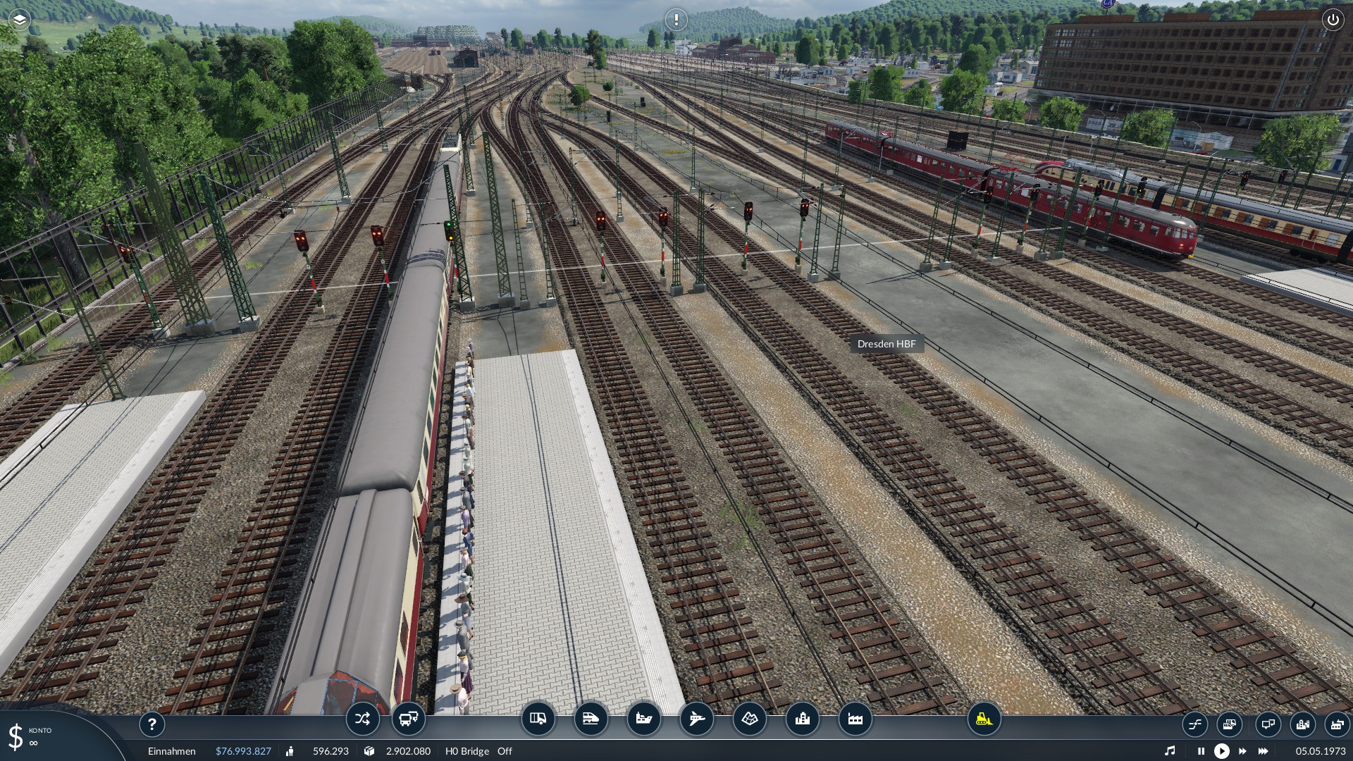 Ausfahrt HBF