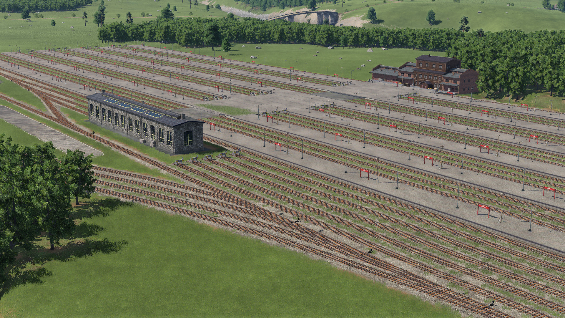 Güterbahnhof Rohbau