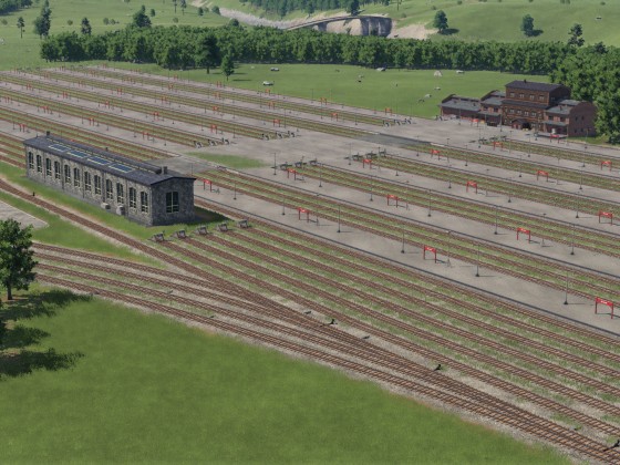 Güterbahnhof Rohbau