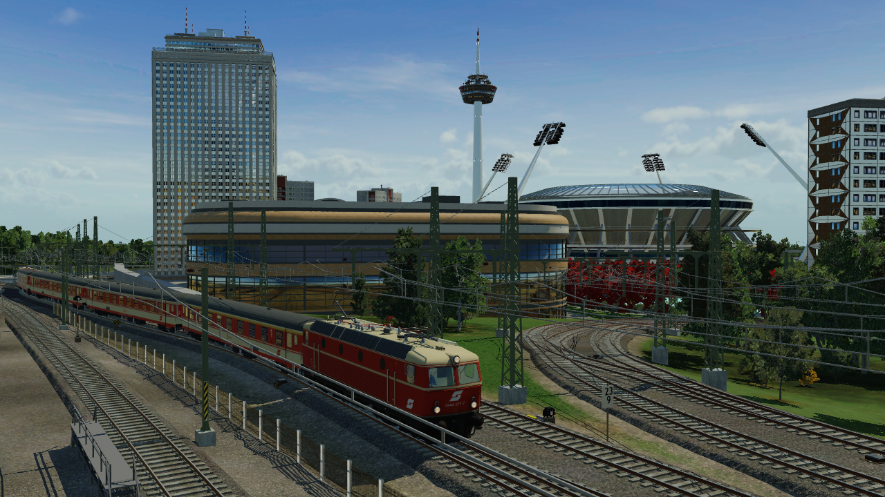 Auf der Fahrt mit dem Regionalzug von München Hbf nach Garmisch