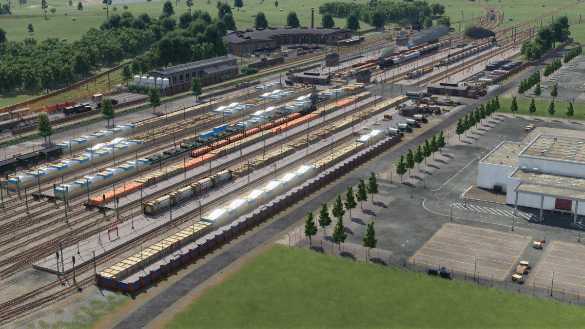 Güterbahnhof - Versuch drei