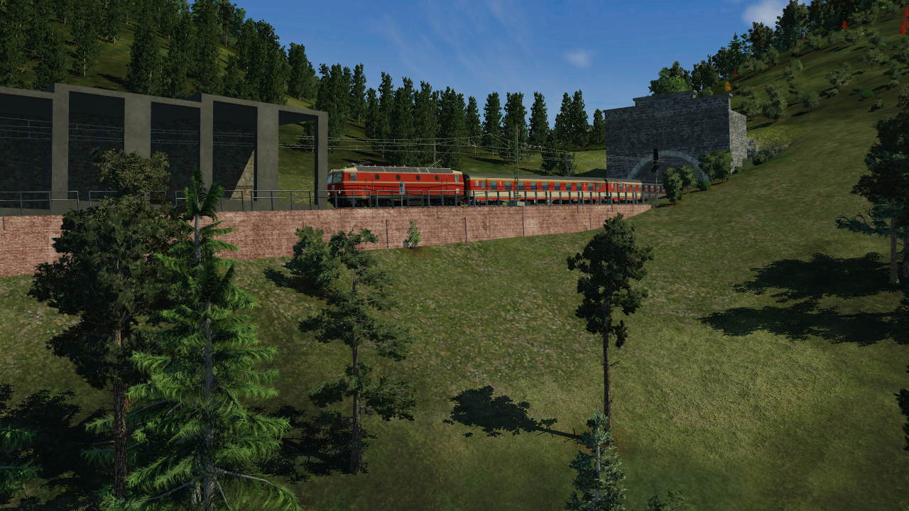 Auf der Fahrt mit dem Regionalzug von München Hbf nach Garmisch