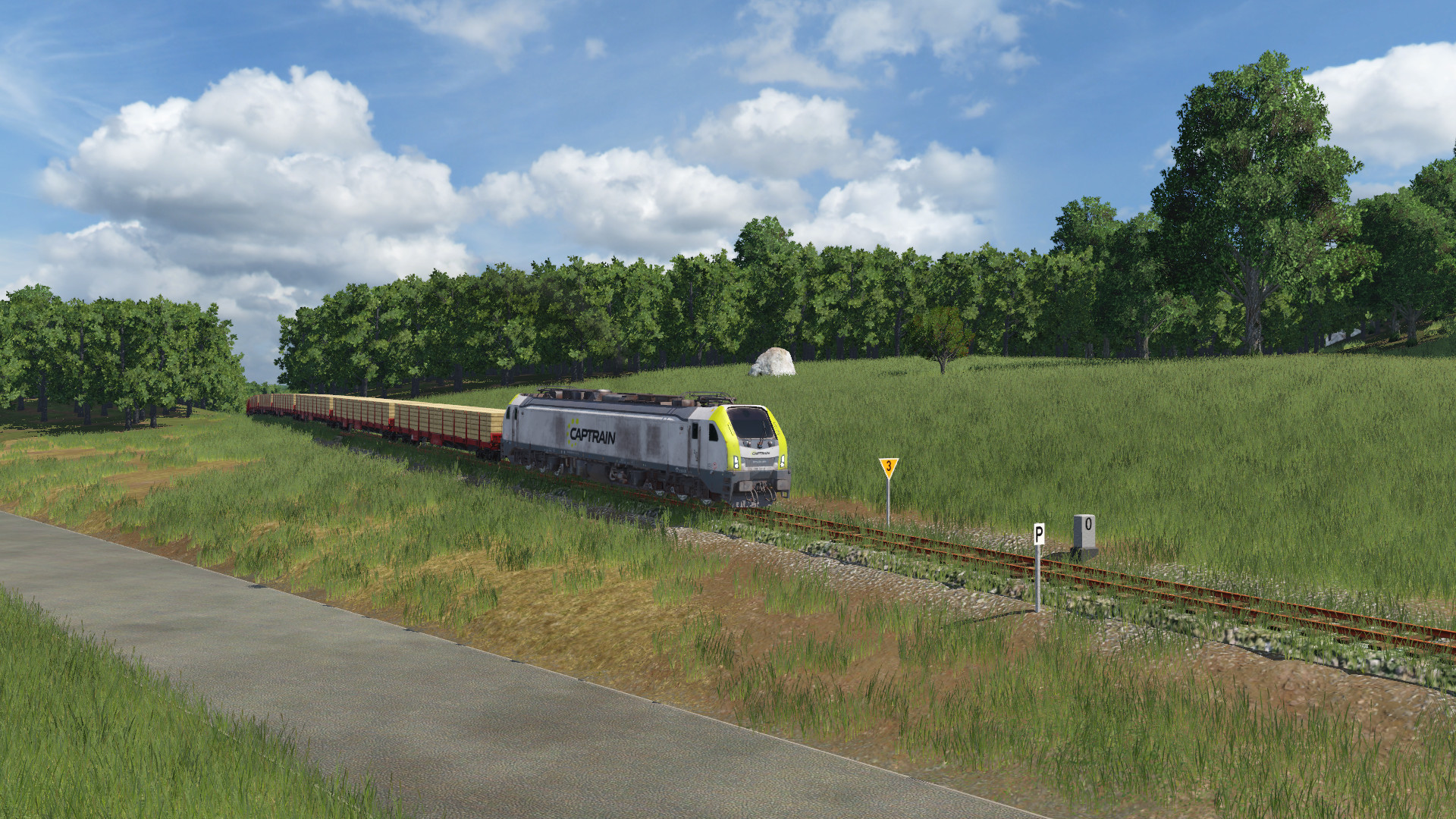 Anschlussbahn zum Sägewerk