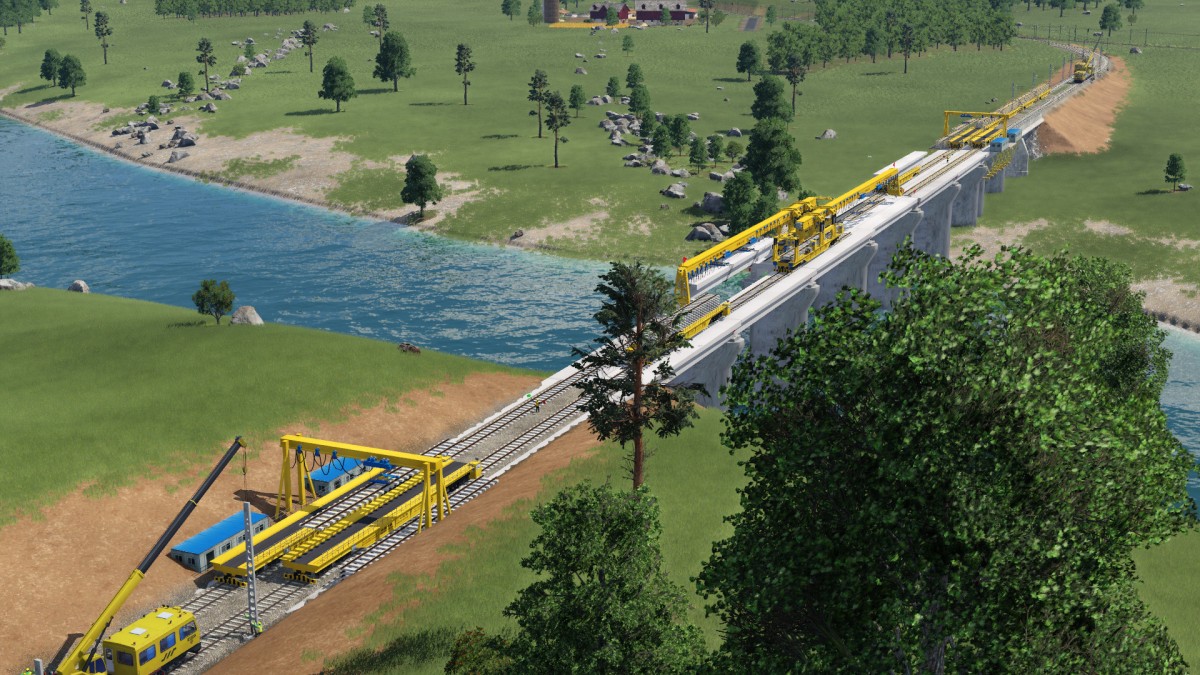 Brücken und Gleisfeldbau 2