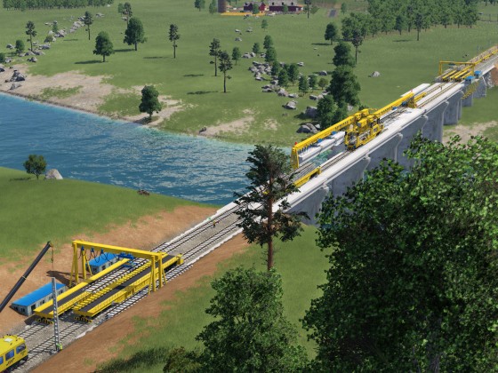 Brücken und Gleisfeldbau 2