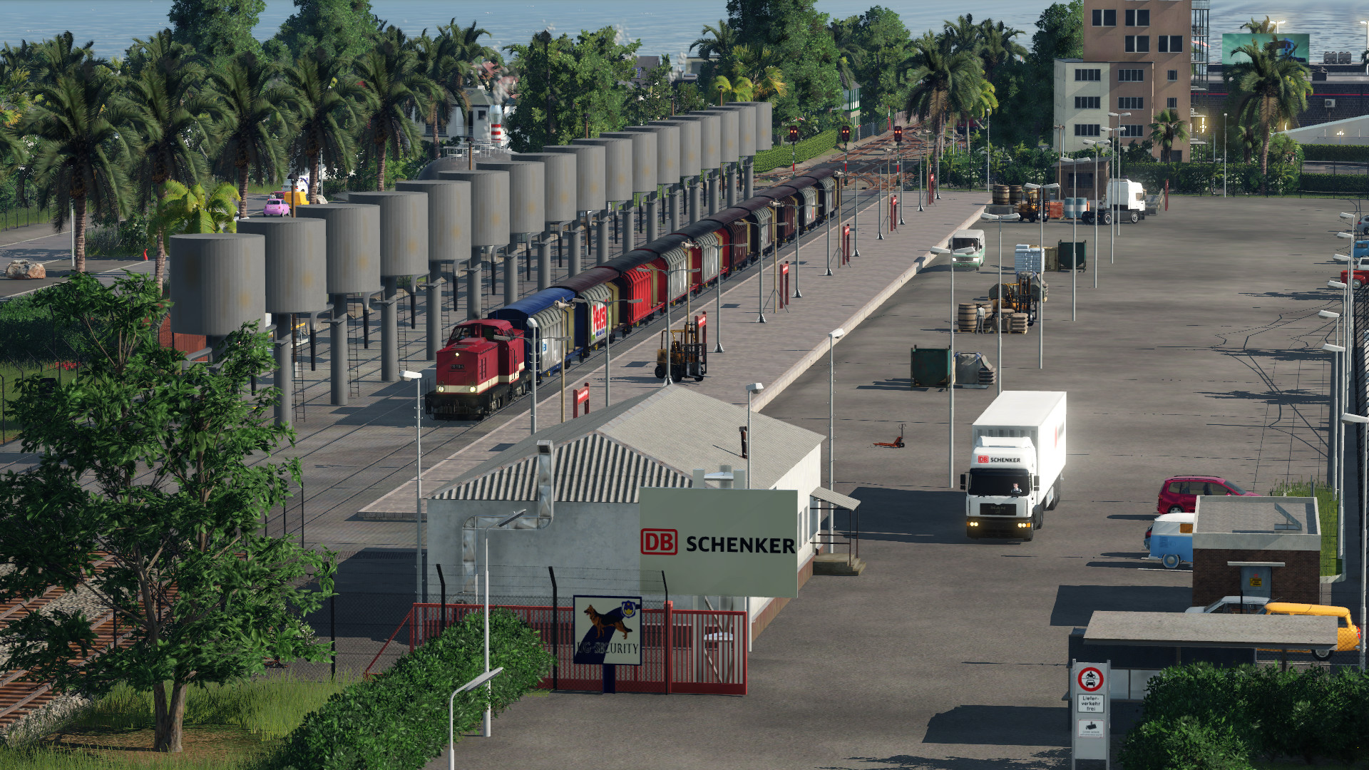 Kleiner Güterbahnhof