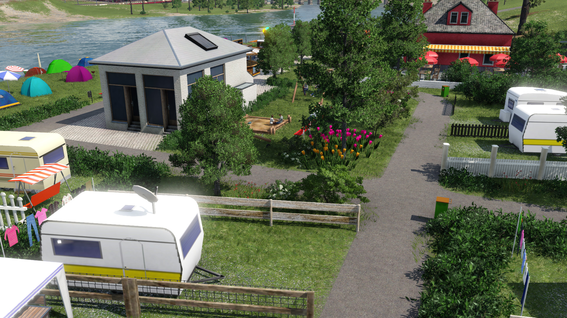 Bauabschnitt Campingplatz