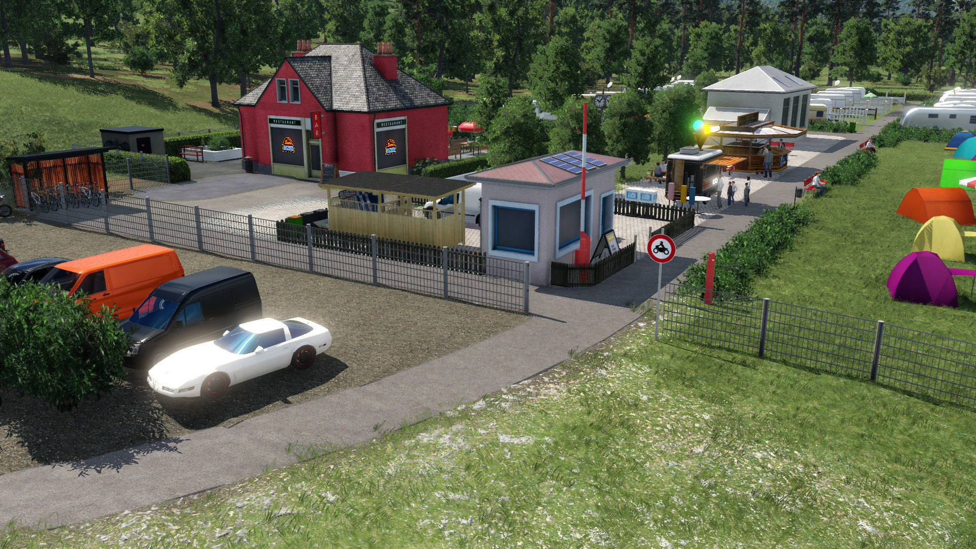Bauabschnitt Campingplatz