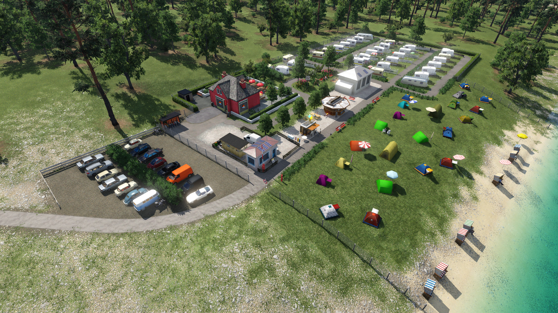 Bauabschnitt Campingplatz