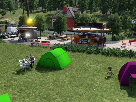 Bauabschnitt Campingplatz