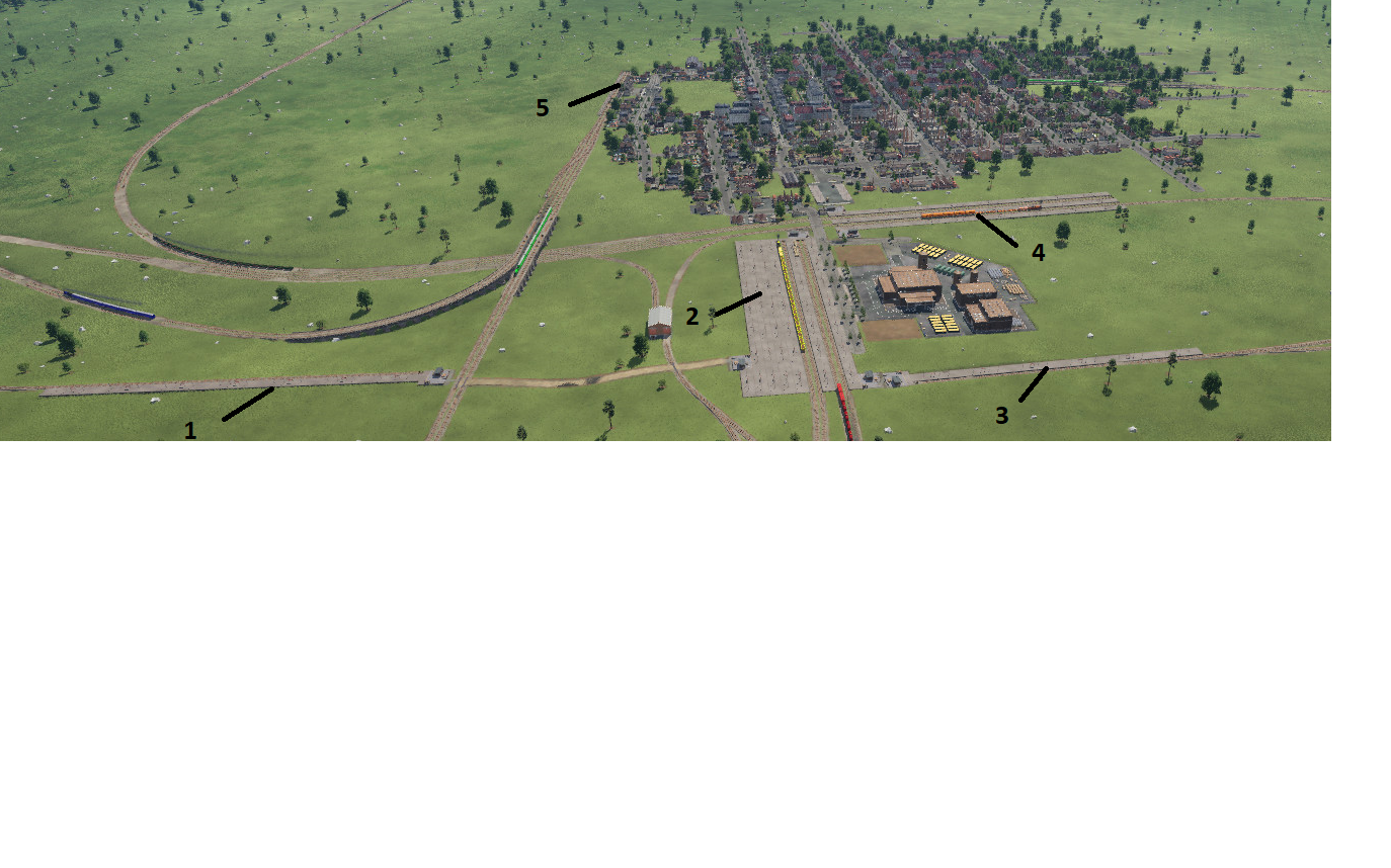 Wish I had flexible train stations
