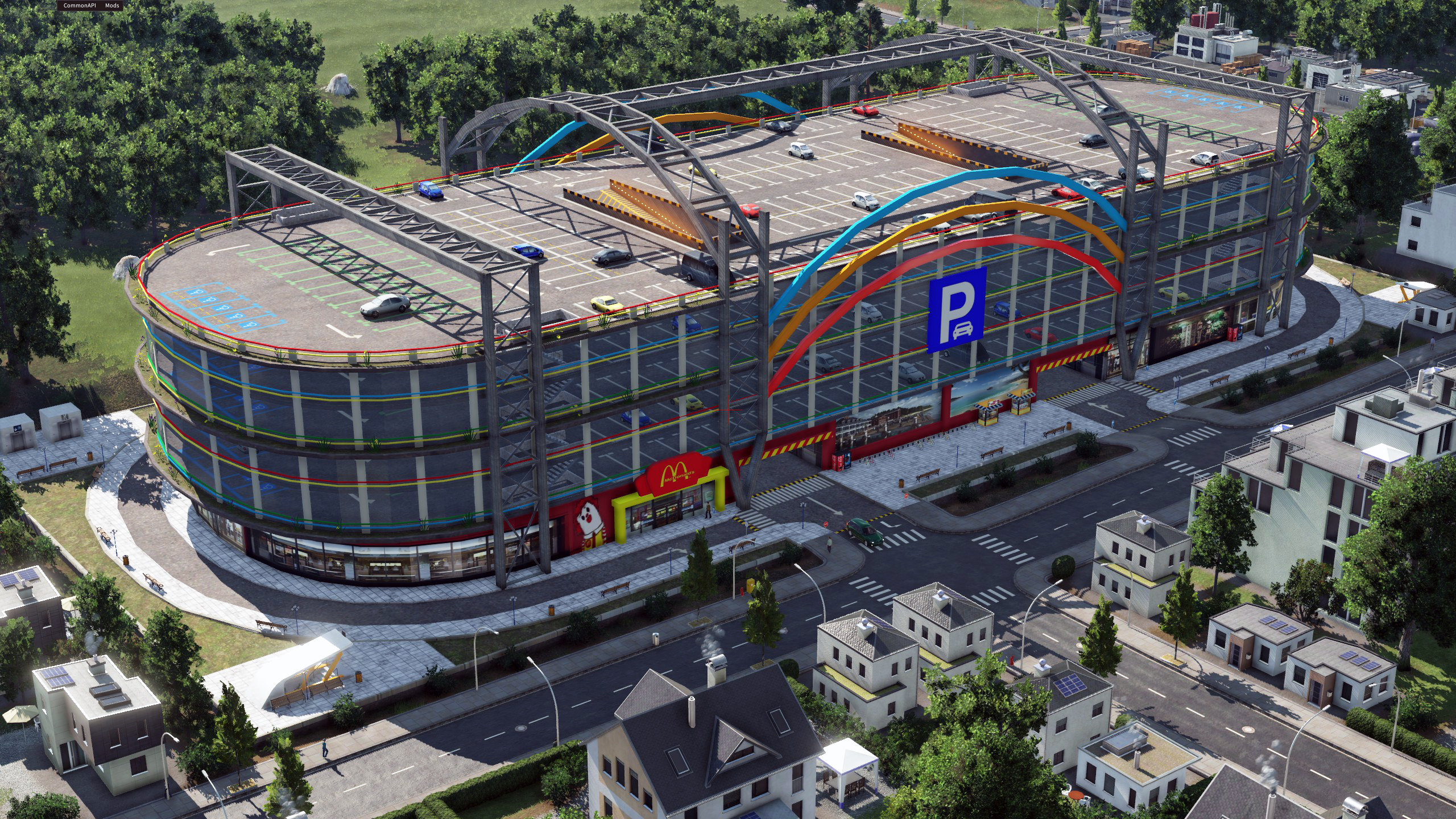 New parking building ~ The test is completed ~lol