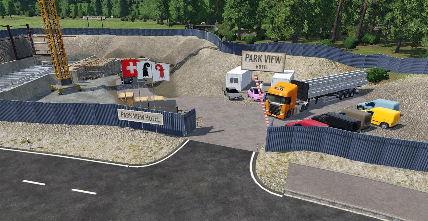 Baustelle Parkhotel