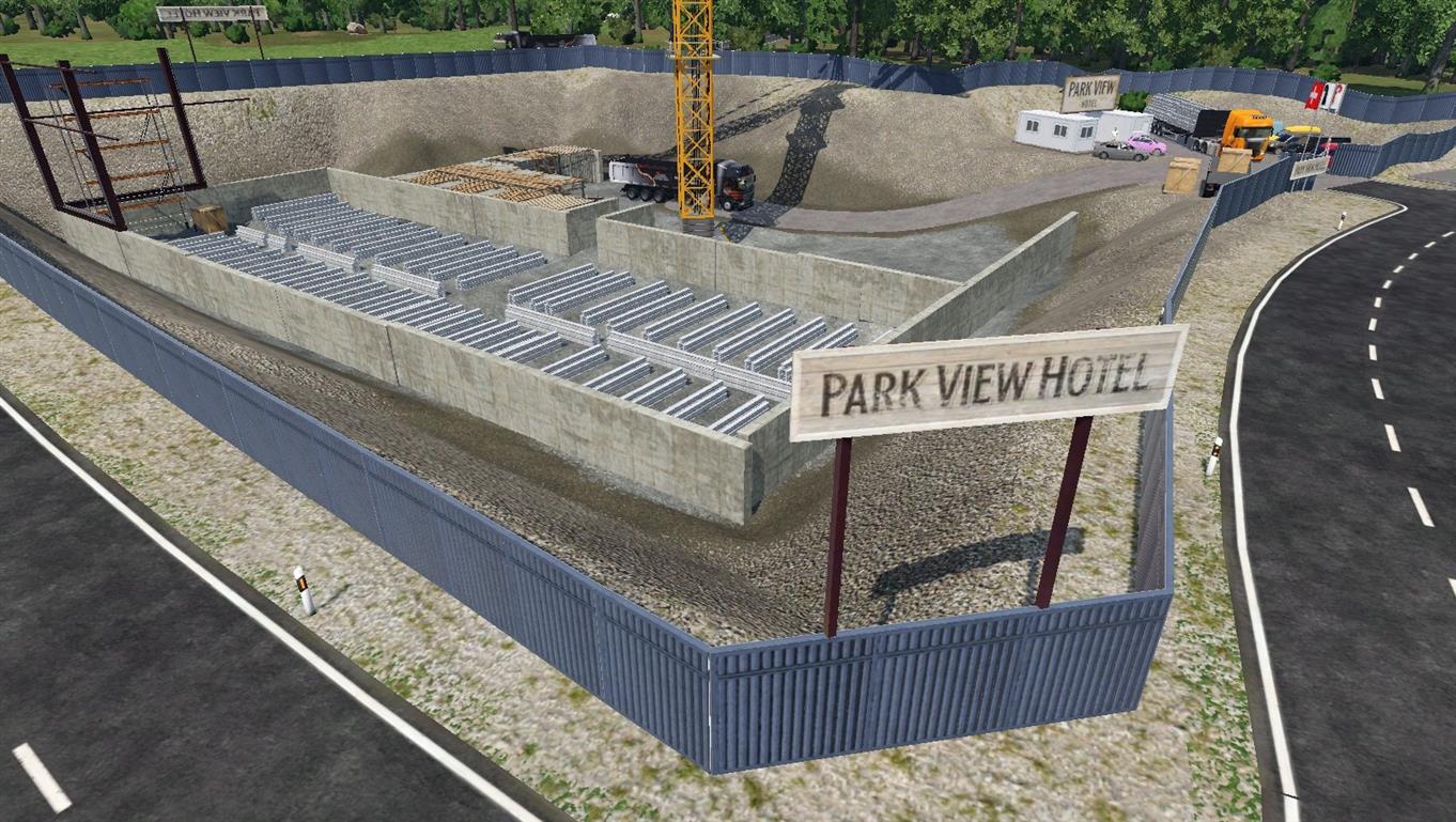 Baustelle Parkhotel