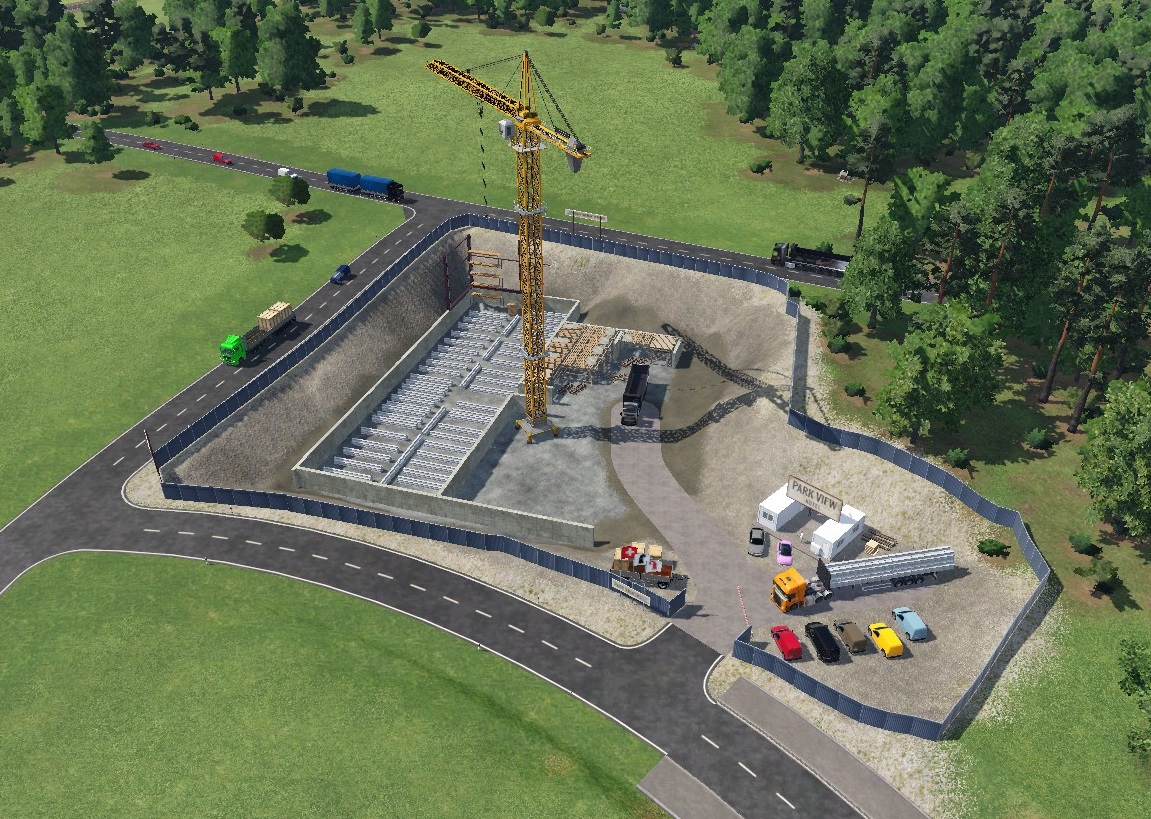 Baustelle Parkhotel