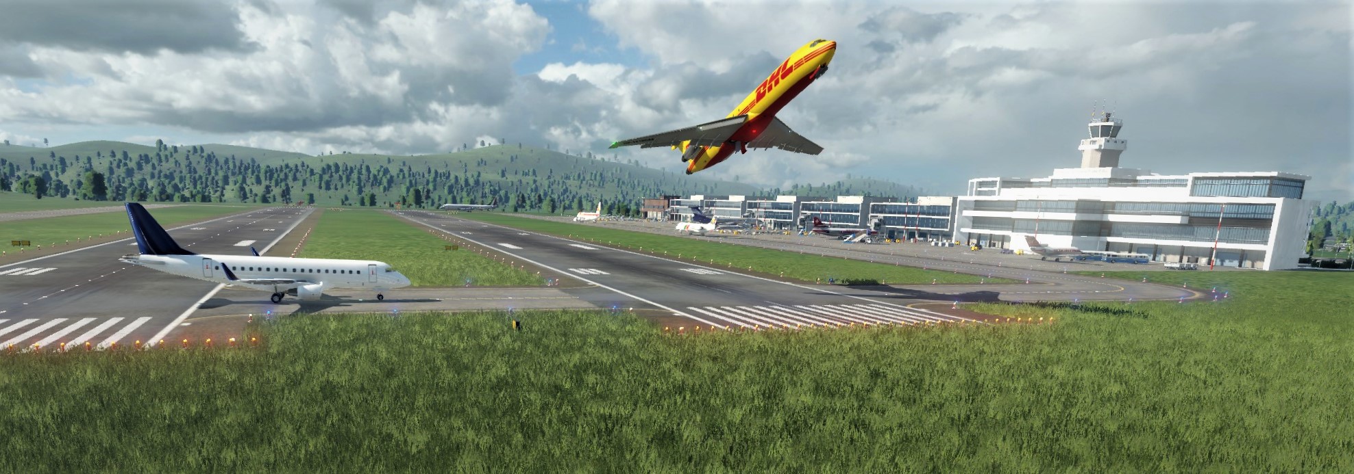 DHL takeoff