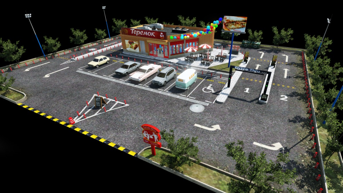 [MOD Preview] - New drive-thru (WIP)