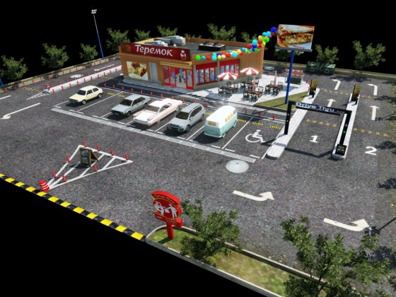 [MOD Preview] - New drive-thru (WIP)