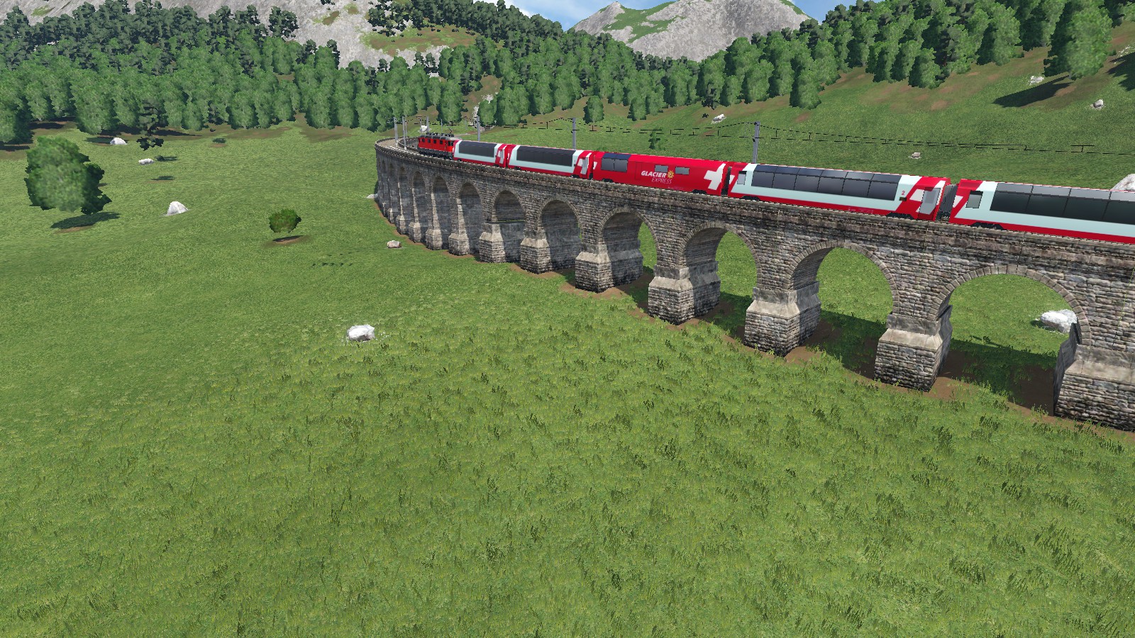 Der Glacier Express in TPF2
