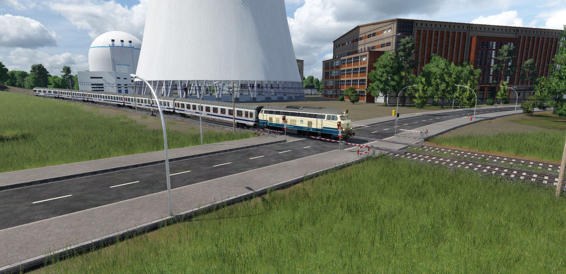 Zug unterwegs