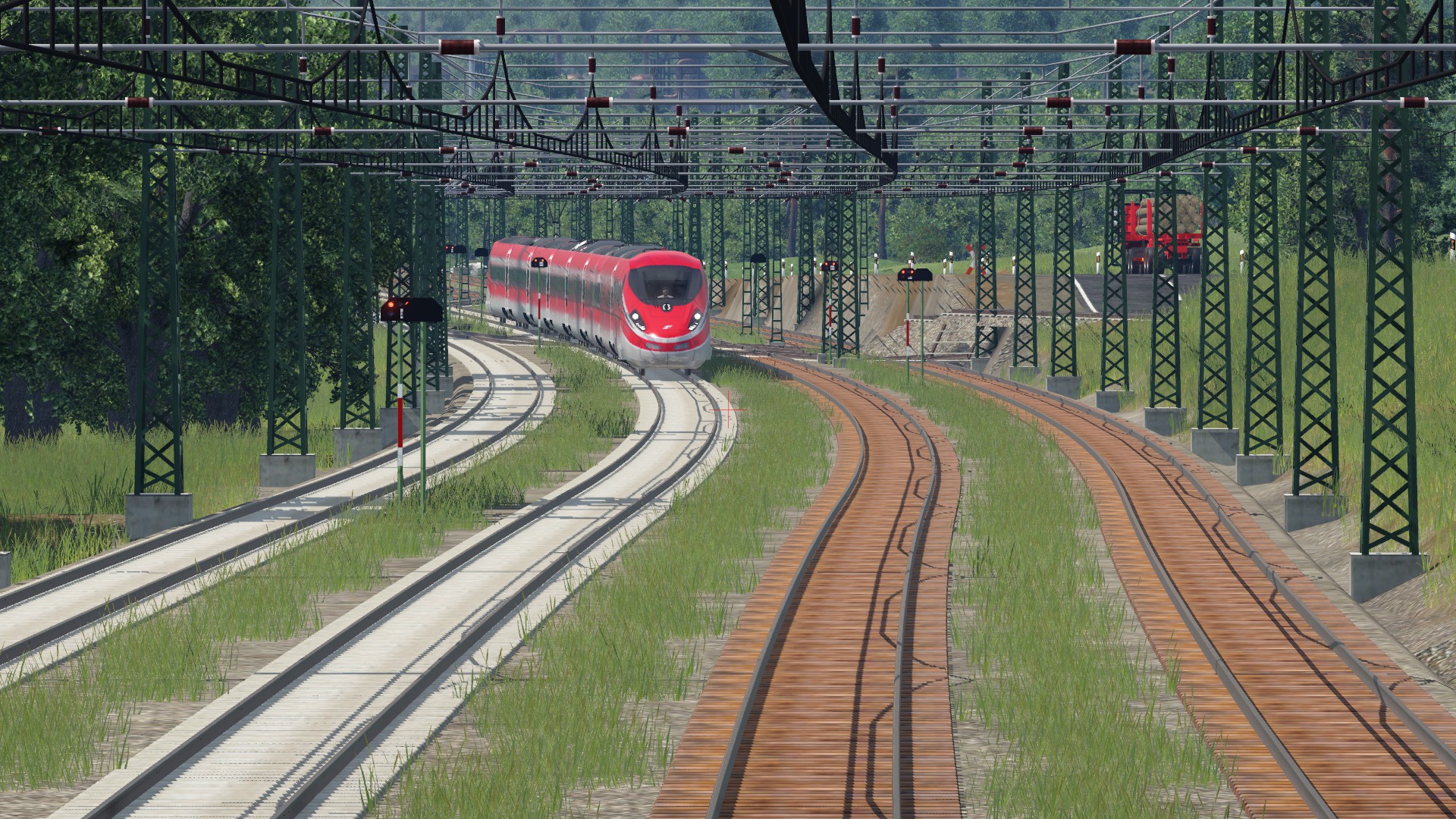 Volle Fahrt