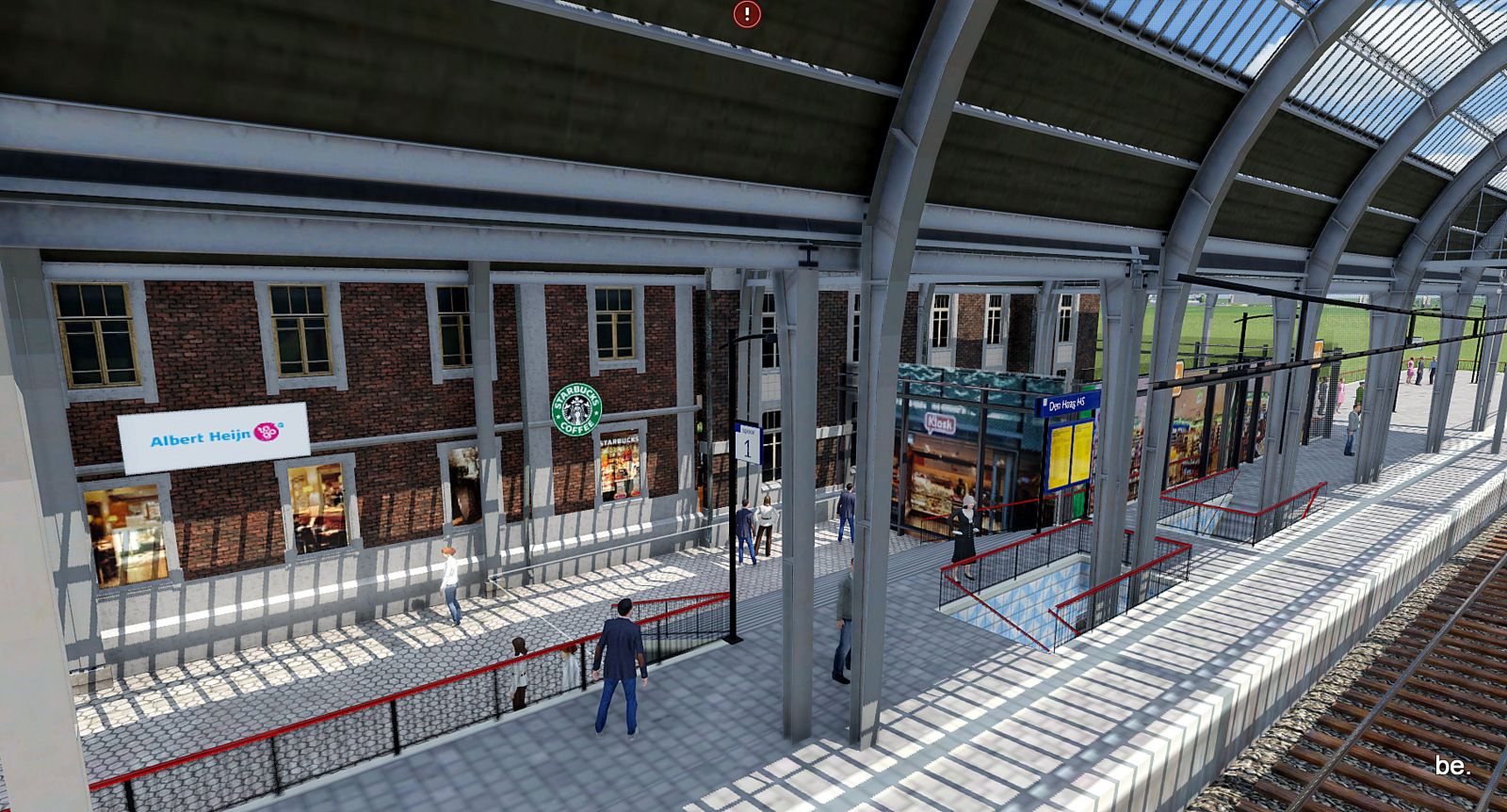 Im Bahnhof Den Haag HS