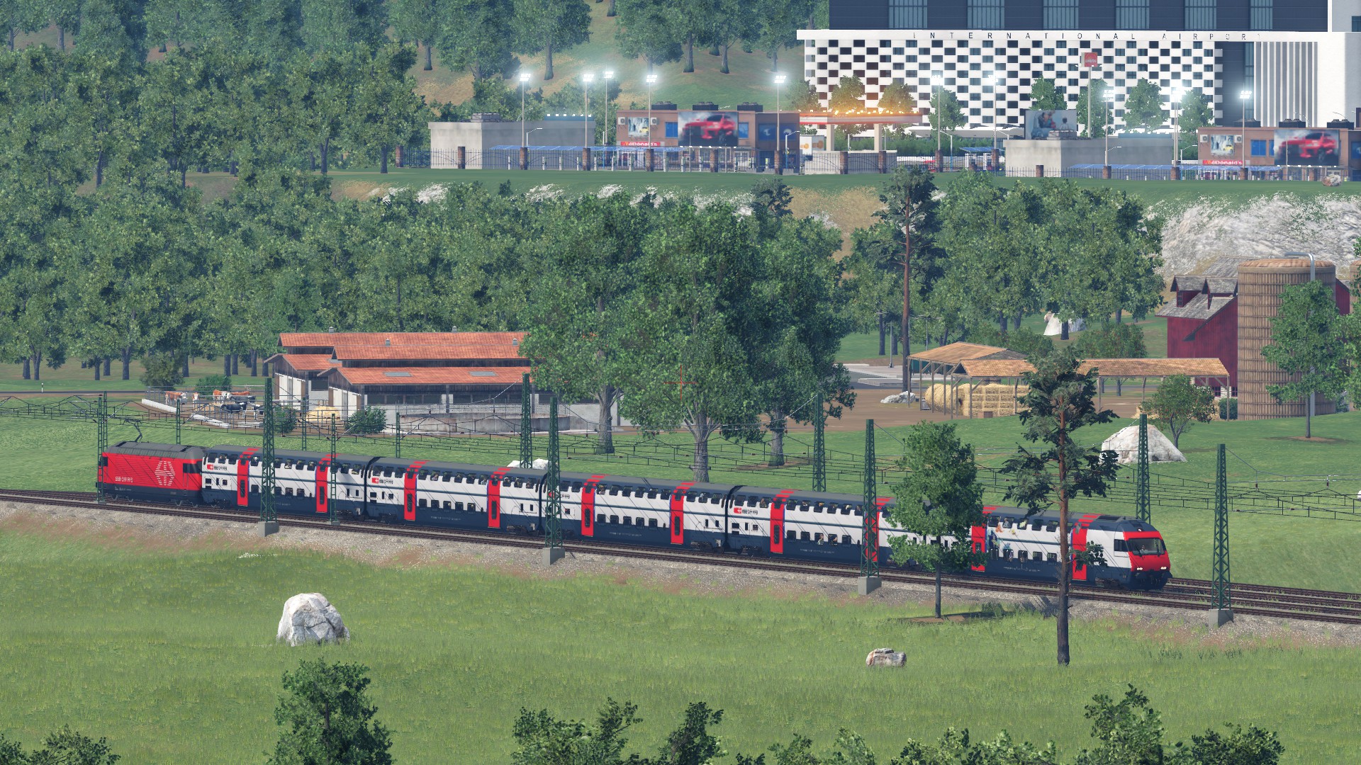 I love this train