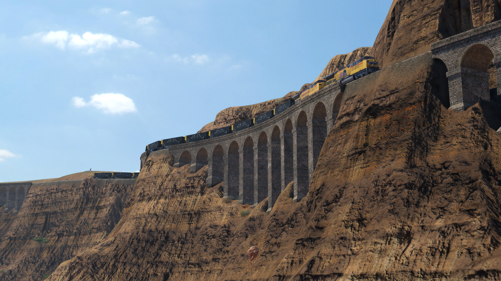 Erztransport durch die Rockies