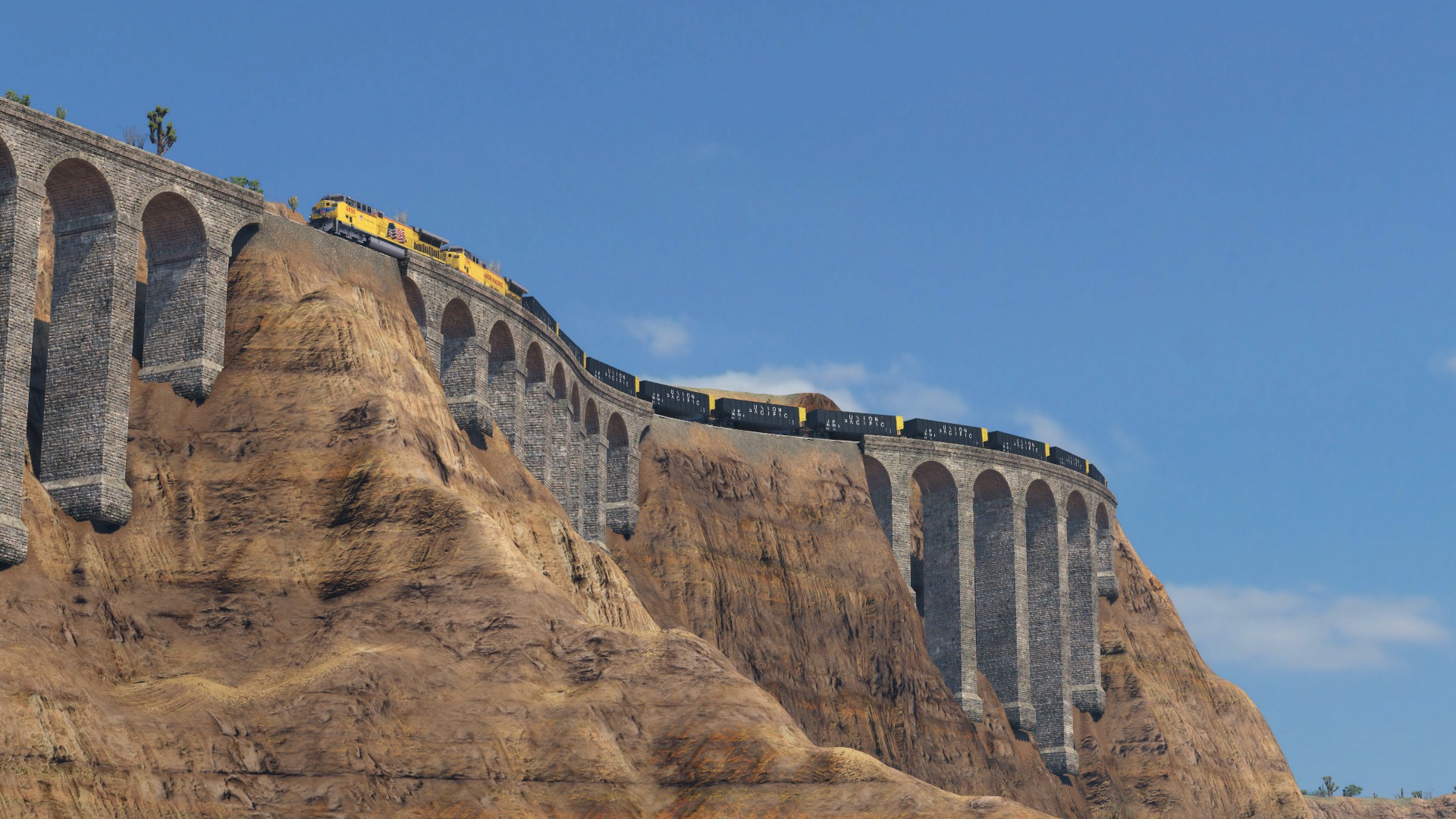 Erztransport durch die Rockies
