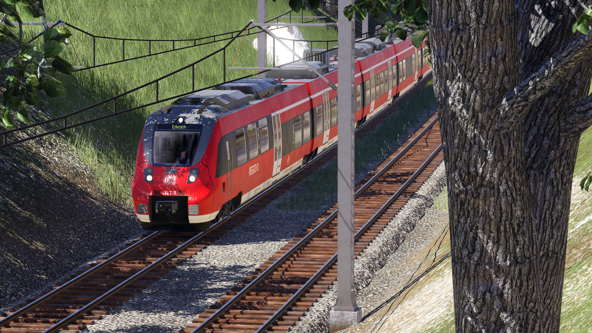Talent 2 in der Anfahrt auf Erkrath