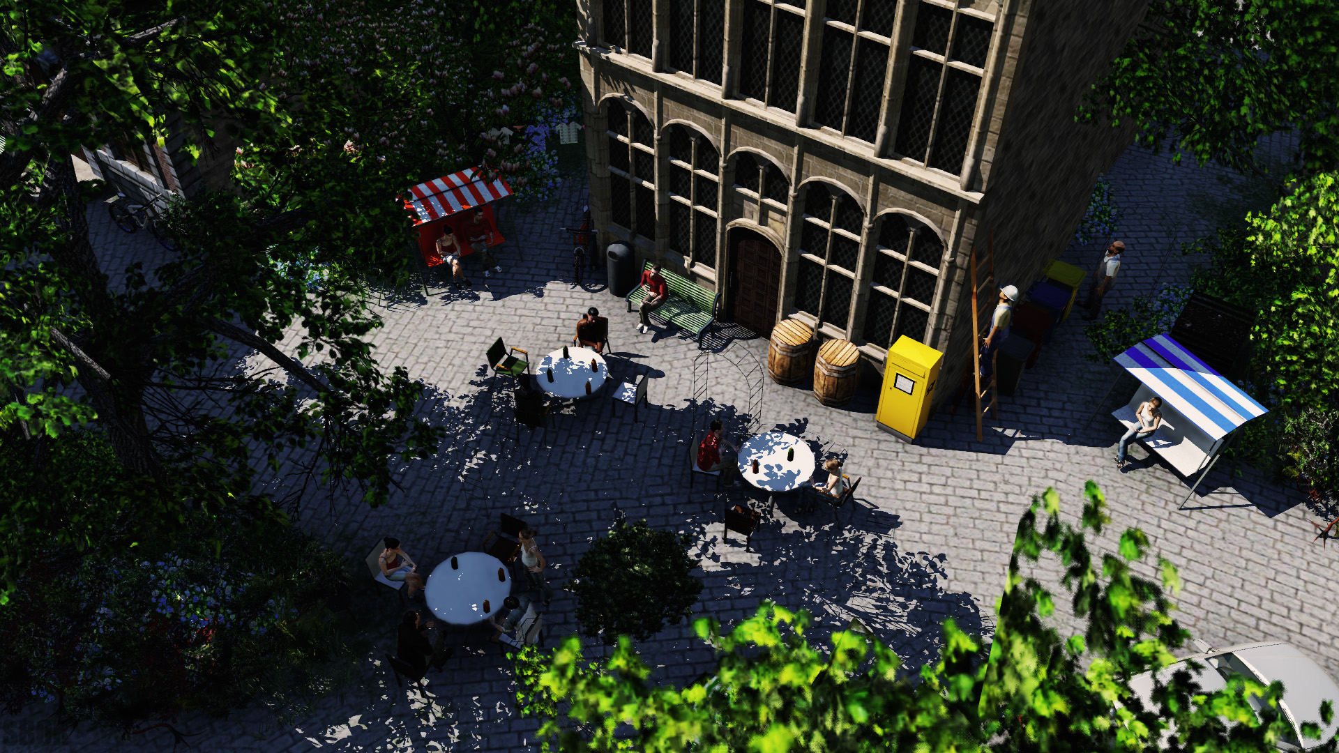 [TpF1] Cafe in the old town