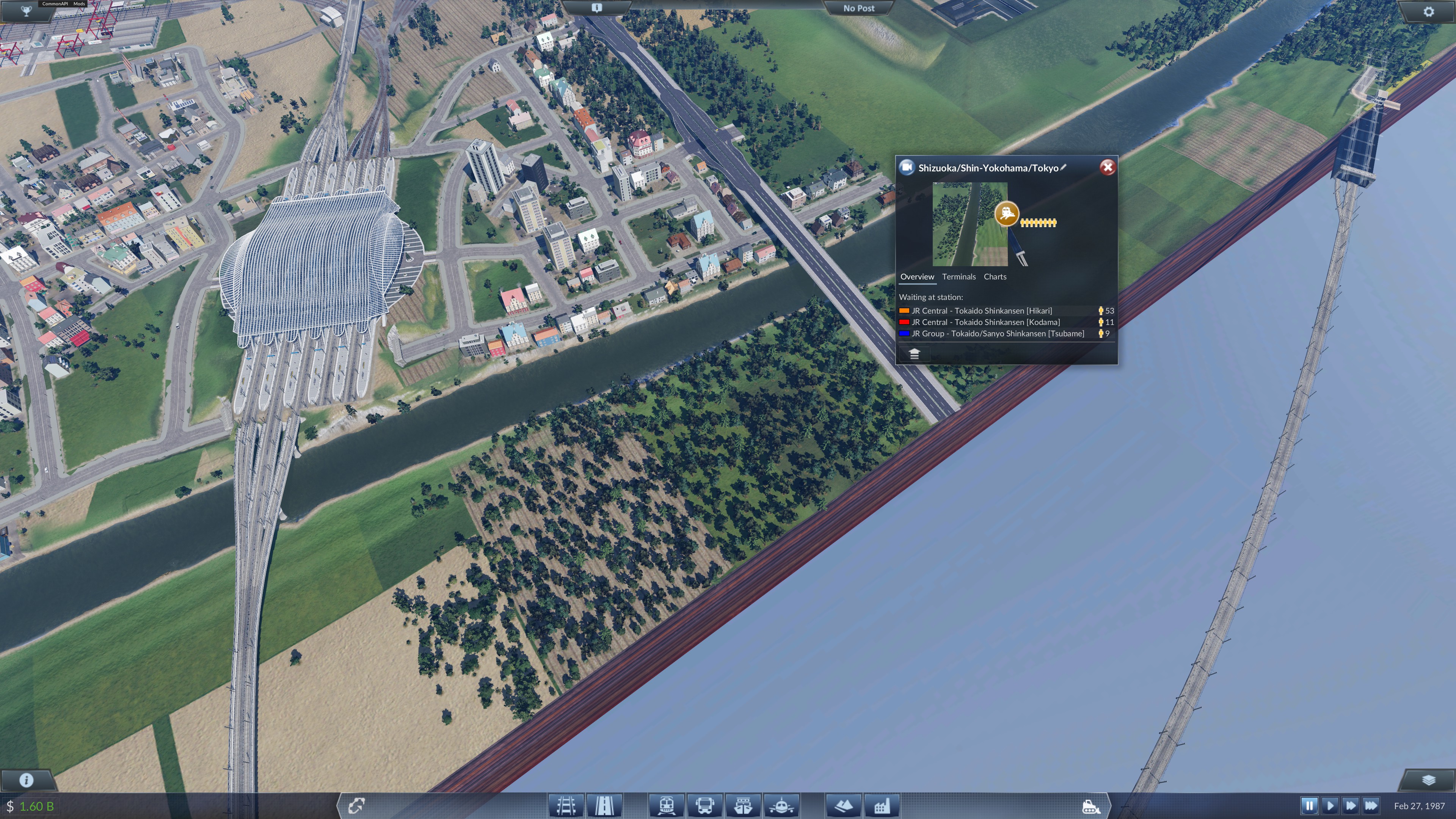 Magnets are used to create traffic in and out of the map