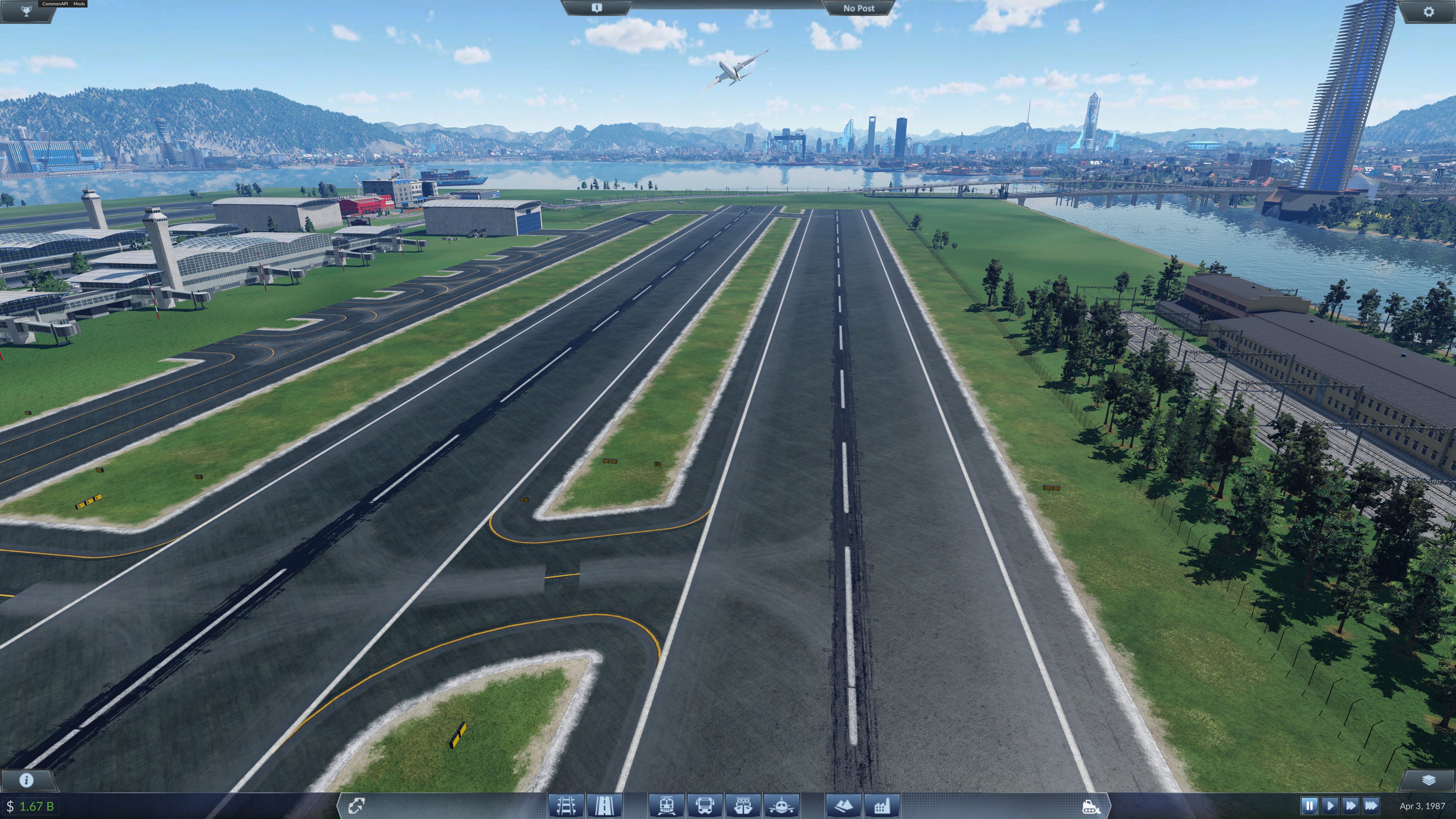 Takeoff at Kansai Airport